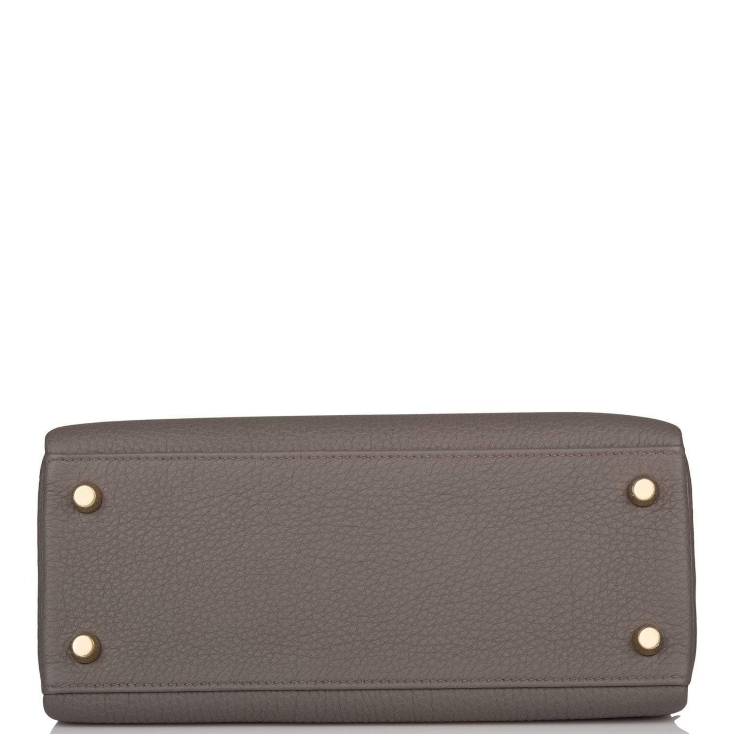Hermes Etain Togo Retourne Kelly 25cm Gold Hardware