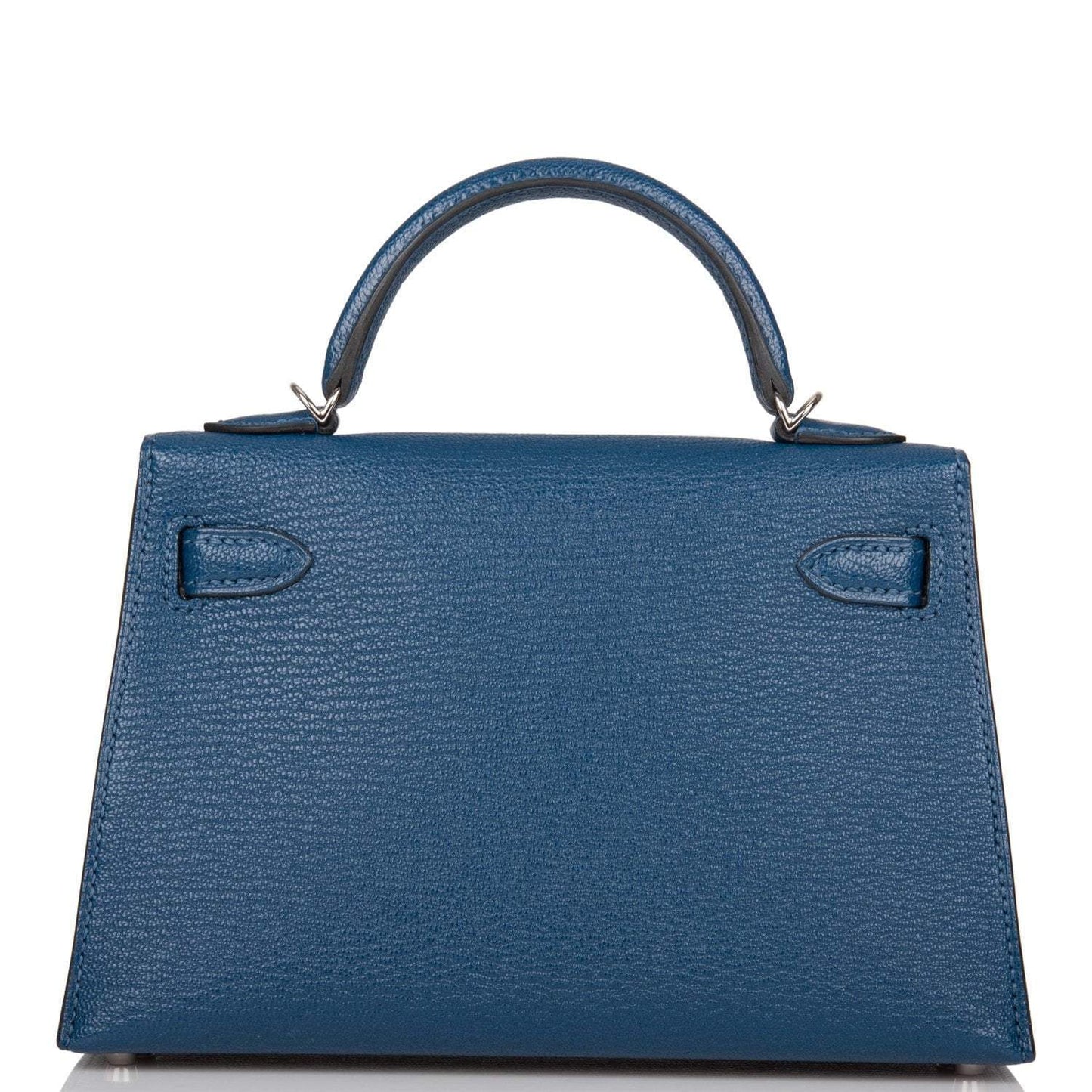 Hermes Verso Kelly Sellier 20 Deep Blue ChÃ¨vre Palladium Hardware