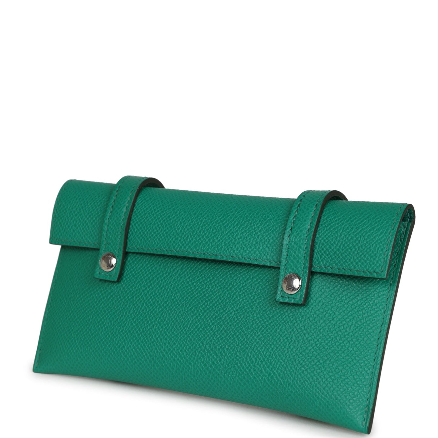 Hermes 'Quelle Idolle' Picto Kelly Doll Vert Fizz Epsom Palladium Hardware