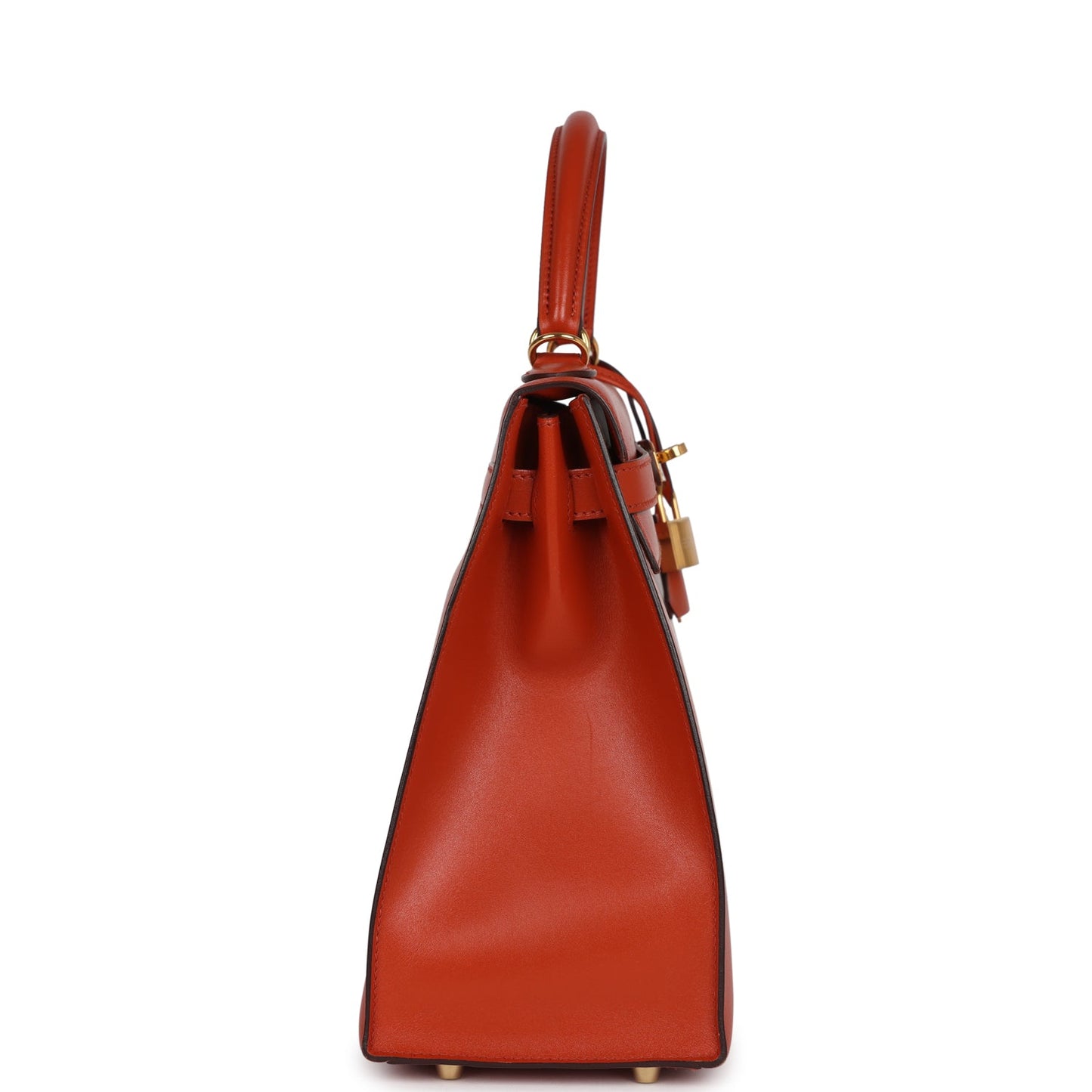 Hermes Kelly Sellier 32 Terre Battue Tadelakt Gold Hardware