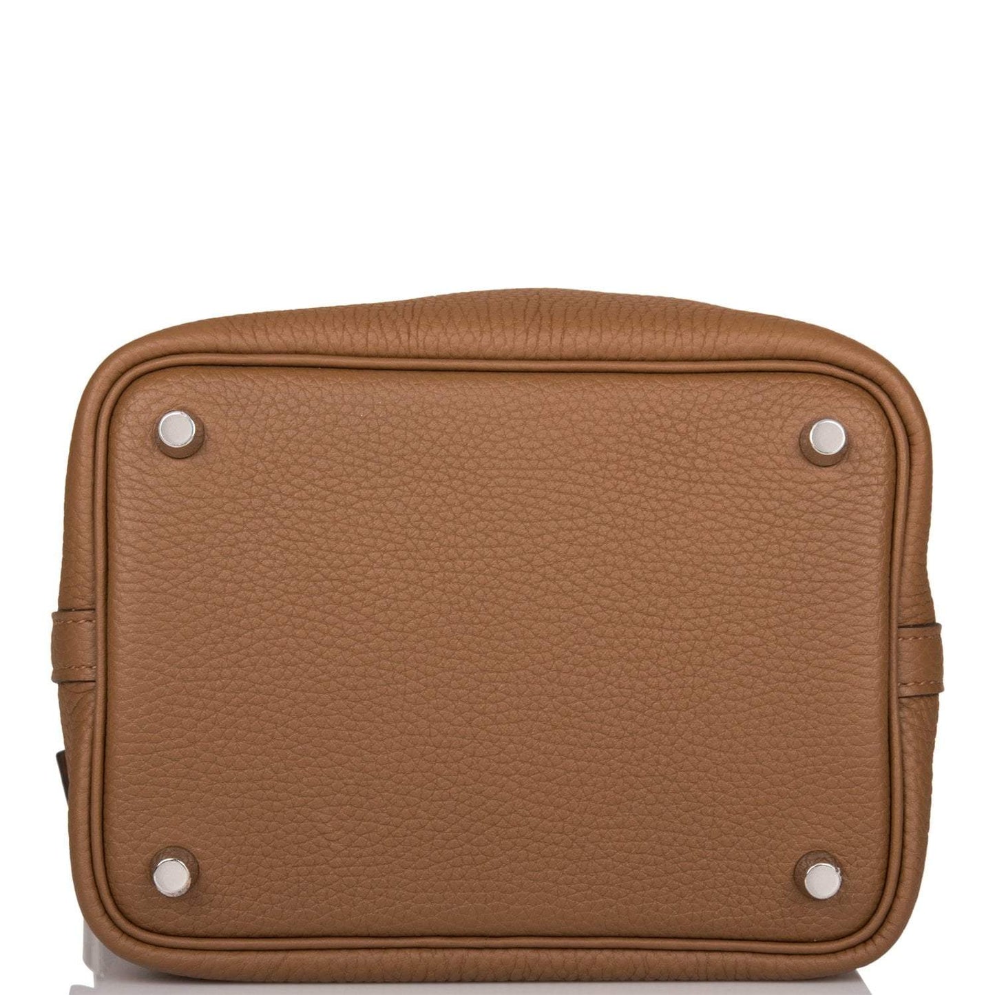 Hermes Picotin Lock 18 Alezan and Biscuit Clemence Palladium Hardware
