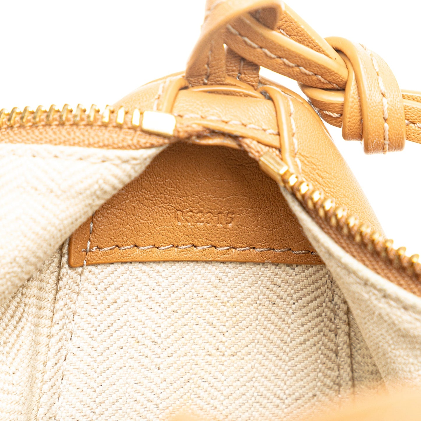 LOEWE Mini Leather Hammock Hobo Brown