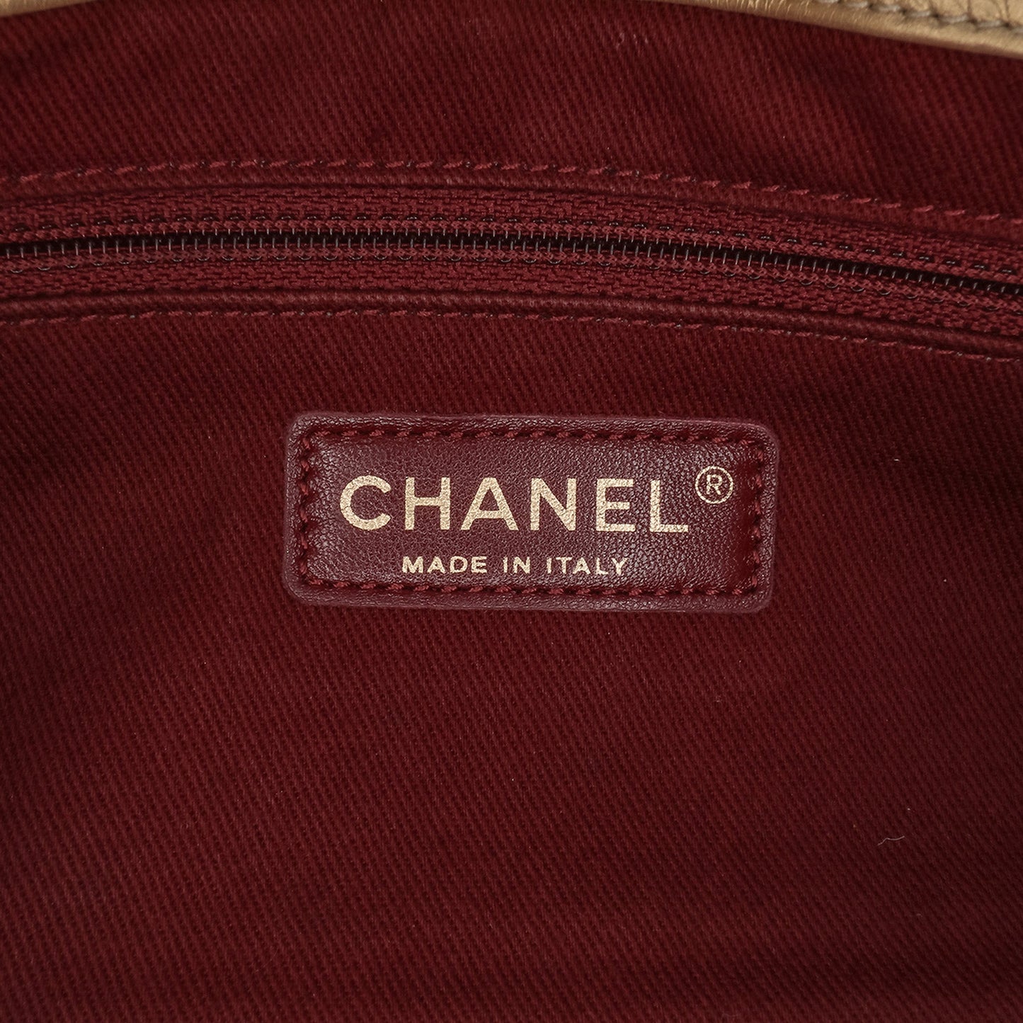 Chanel Medium Quilted Aged Calfskin Pondichery Flap Gold