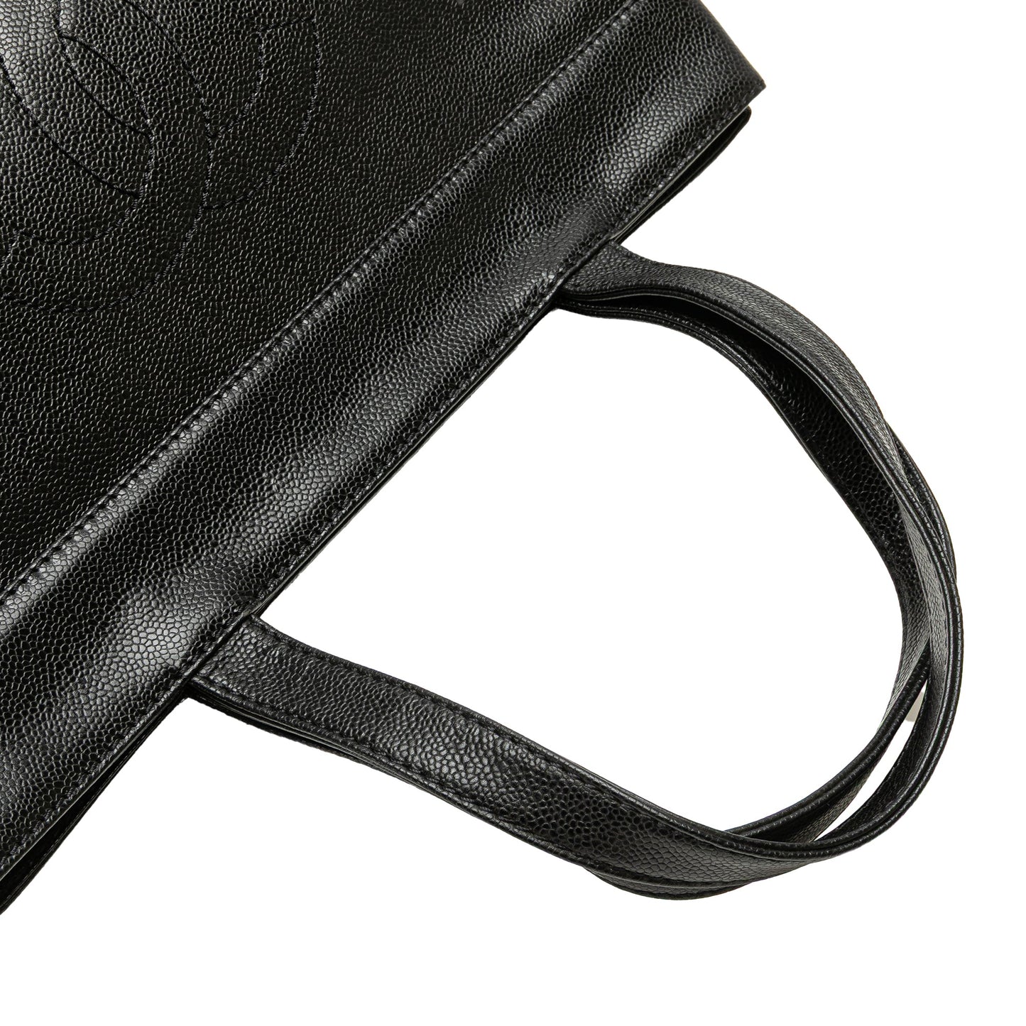 Chanel CC Caviar Tote Black