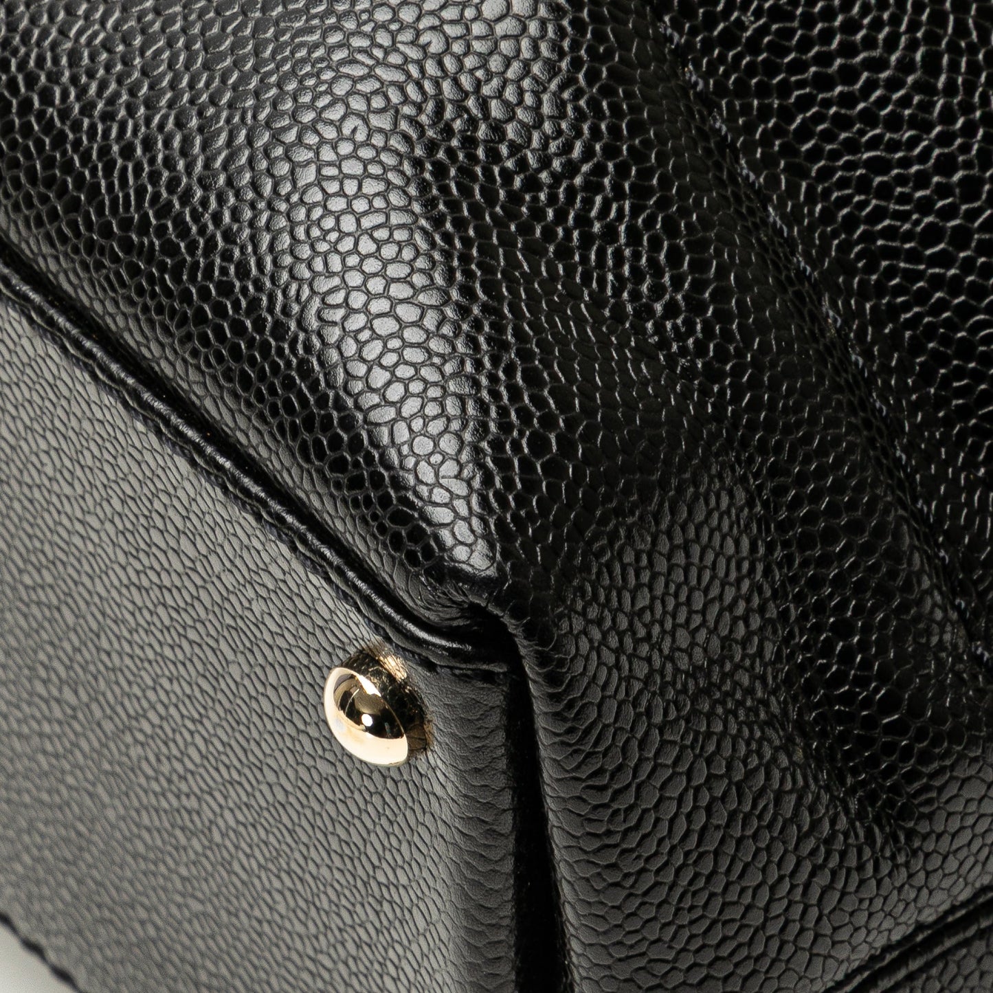 Chanel CC Caviar Tote Black