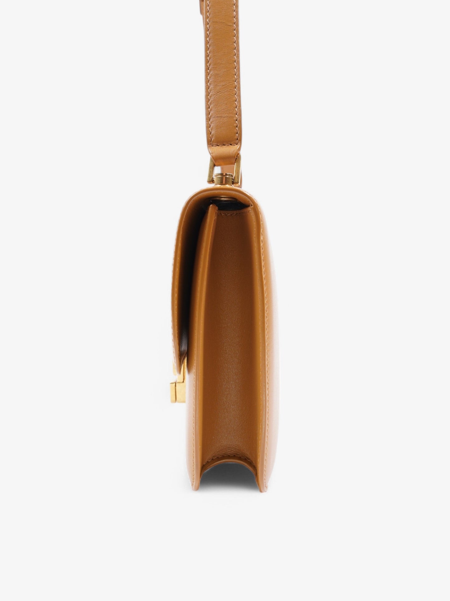 Saint Laurent Le CarrÃ© Caramel Leather Medium