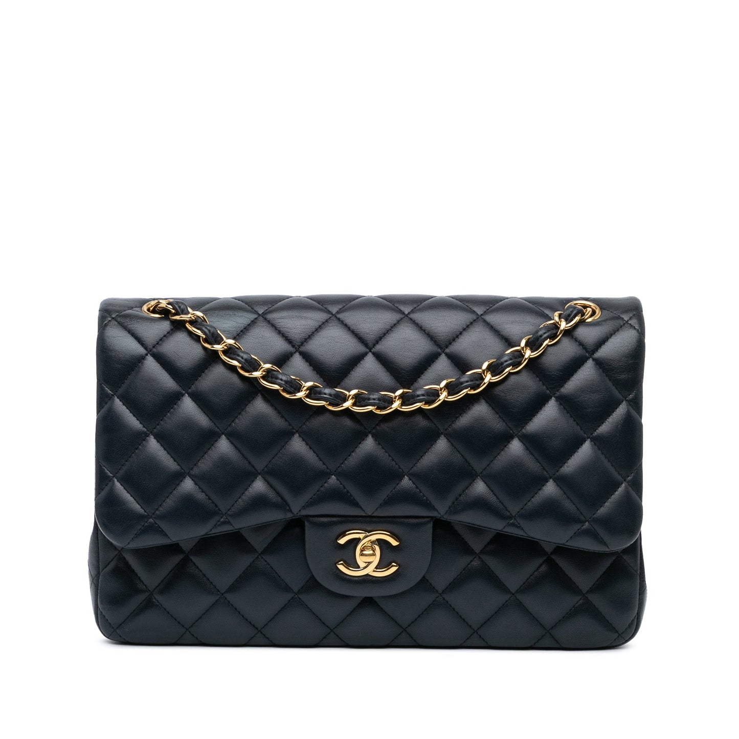 Chanel Jumbo Classic Lambskin Double Flap Black