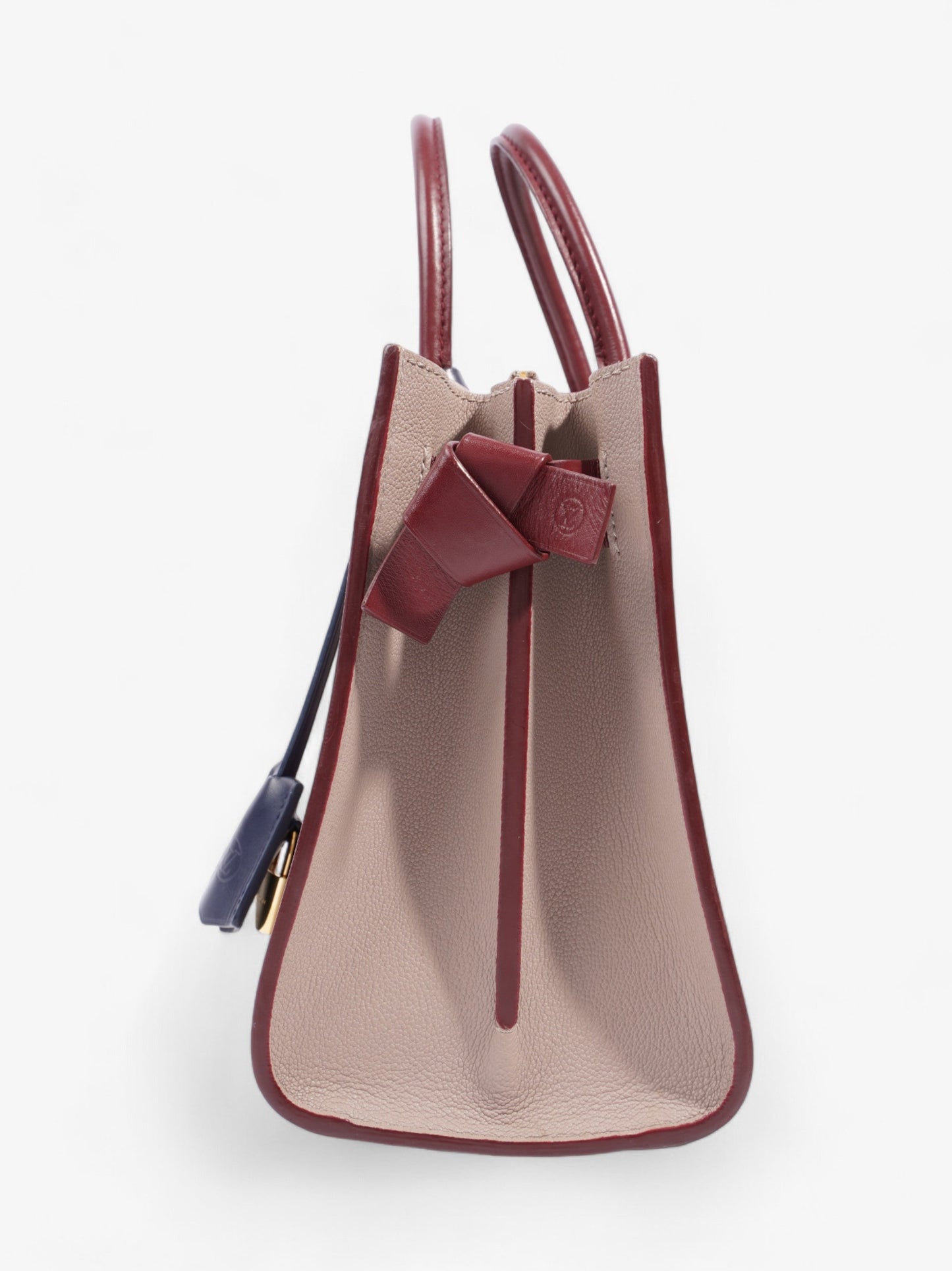 Louis Vuitton Very Tote Blush Pink / Red / Navy Calfskin Leather