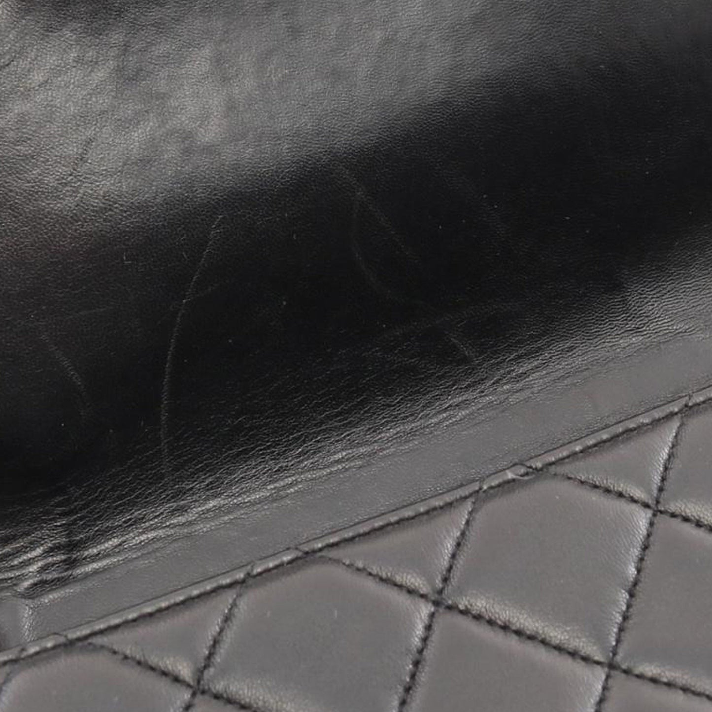 Chanel Jumbo Classic Lambskin Single Flap Black