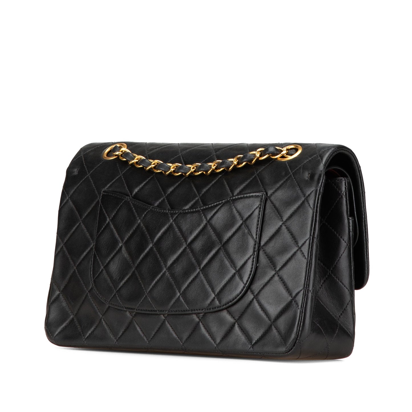 Chanel Medium Classic Lambskin Double Flap Black