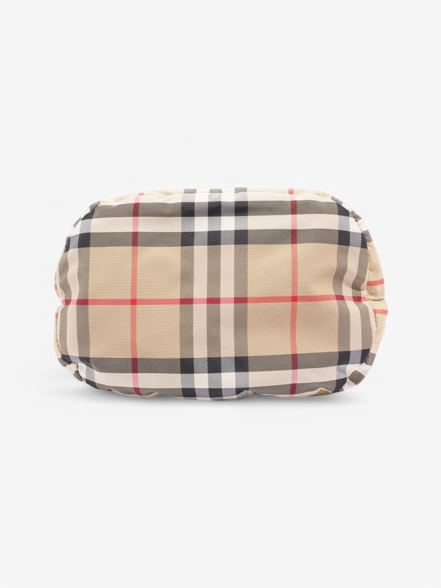 Burberry Icon stripe drawcord pouch Monogram Nylon 44105