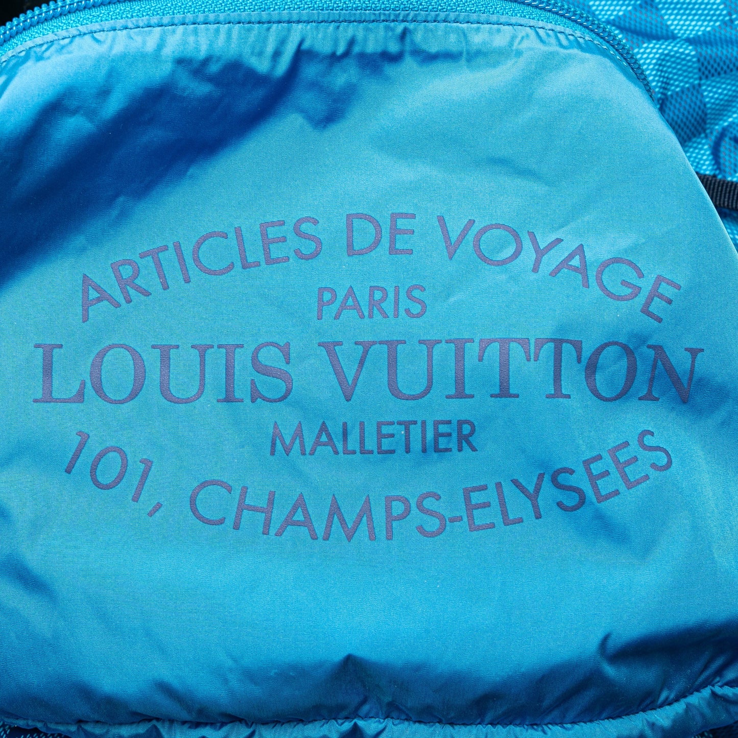 Louis Vuitton Damier Aventure Practical Bag Blue