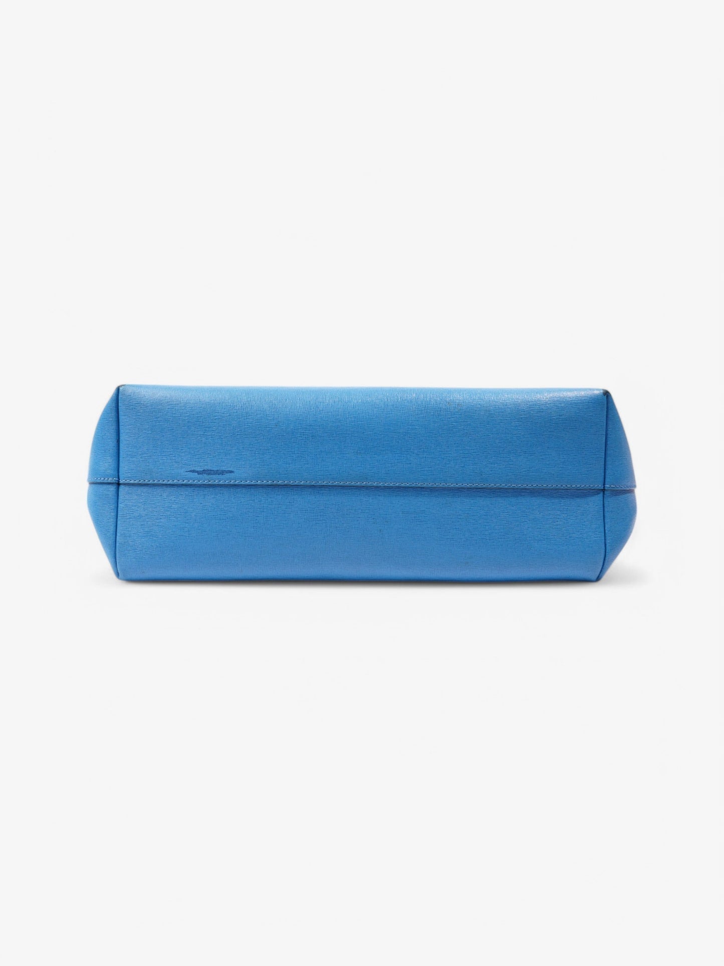 Fendi Monster Tote Blue Leather