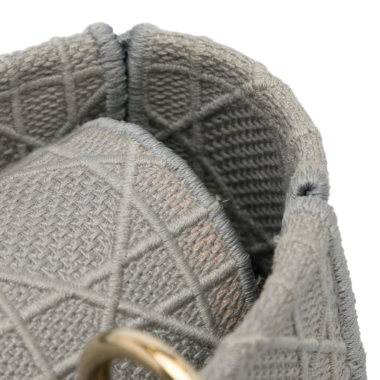 Dior Medium Canvas Cannage Lady D Lite Gray