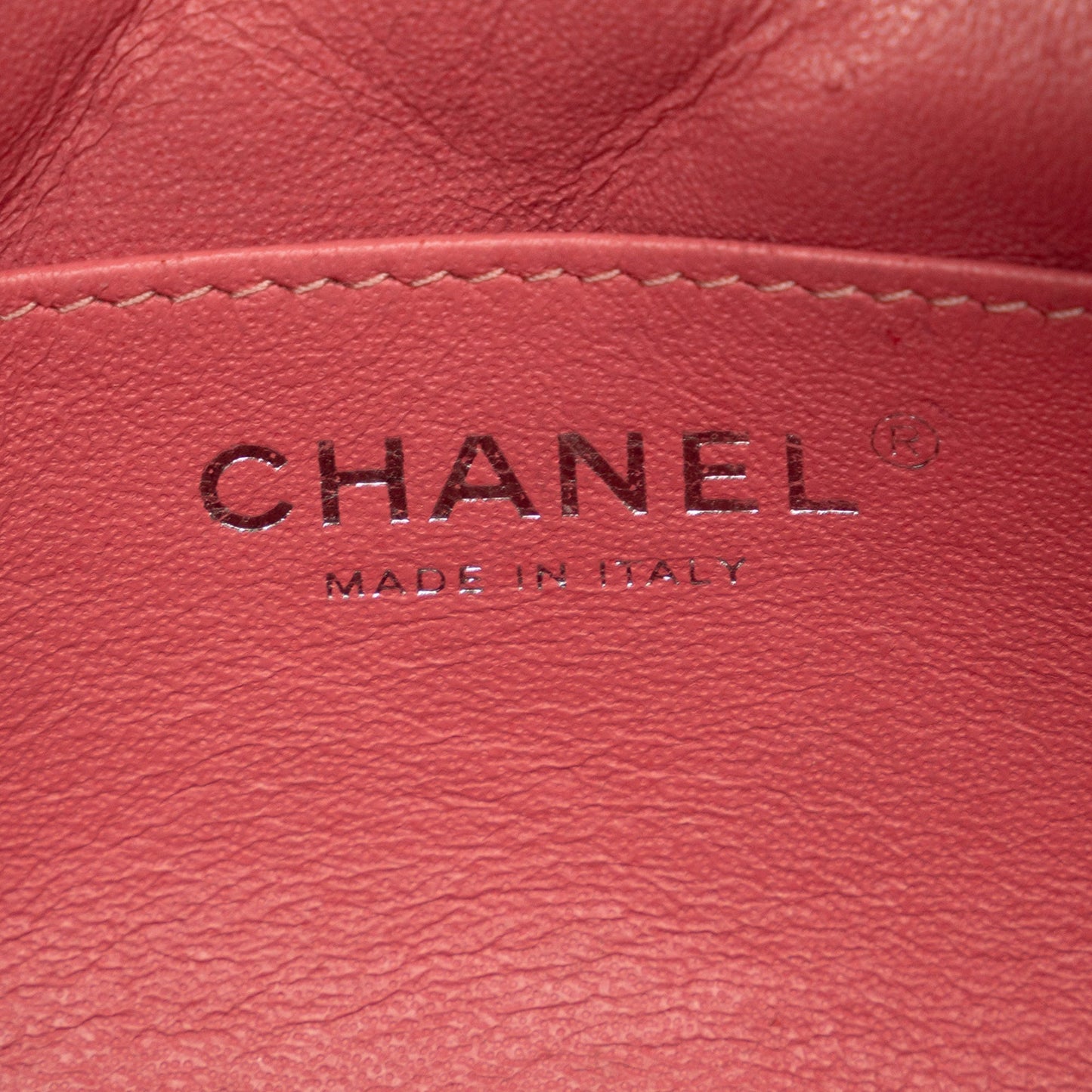 Chanel Mini Lambskin Camera Case Pink