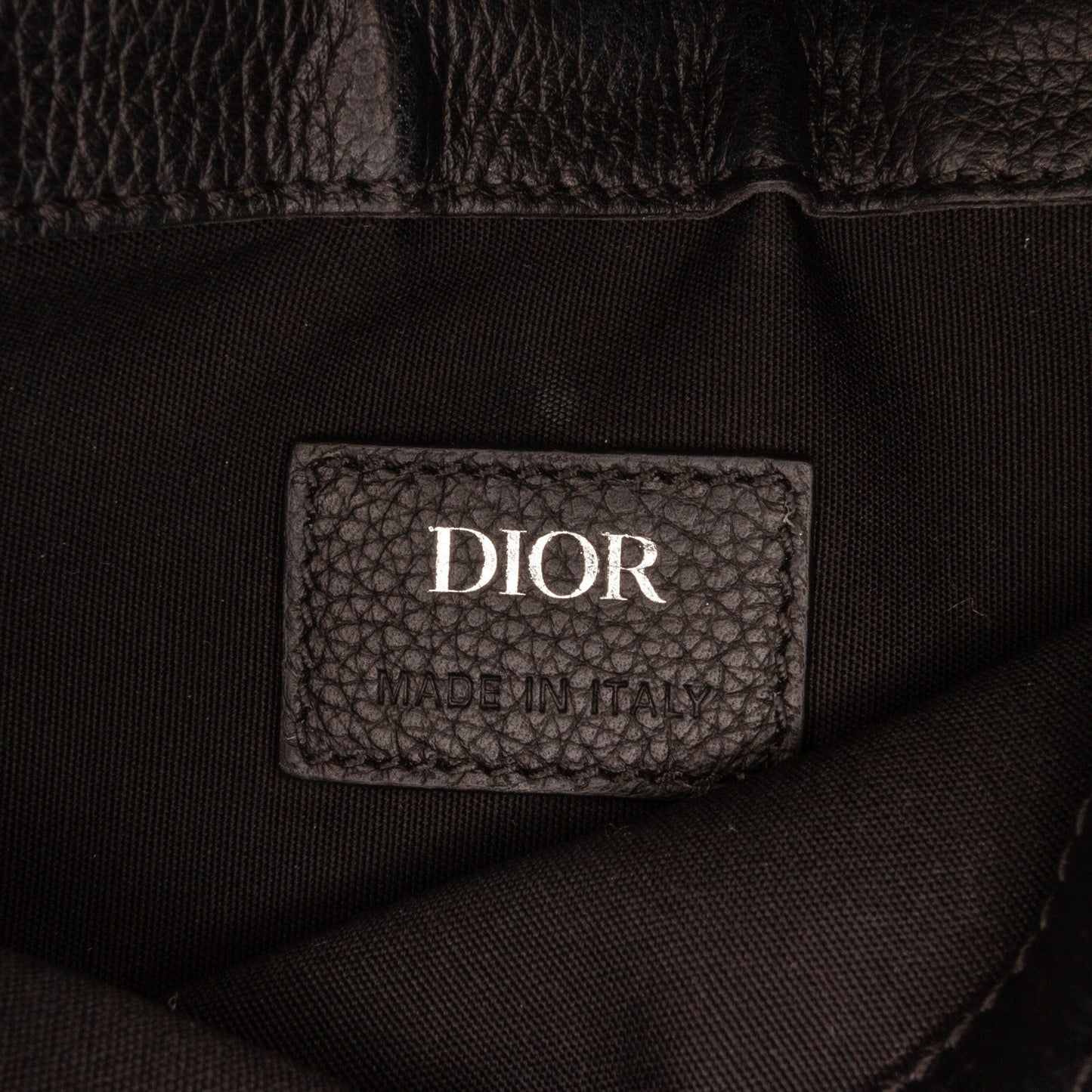 Dior Oblique Canvas Saddle Messenger Bag Black