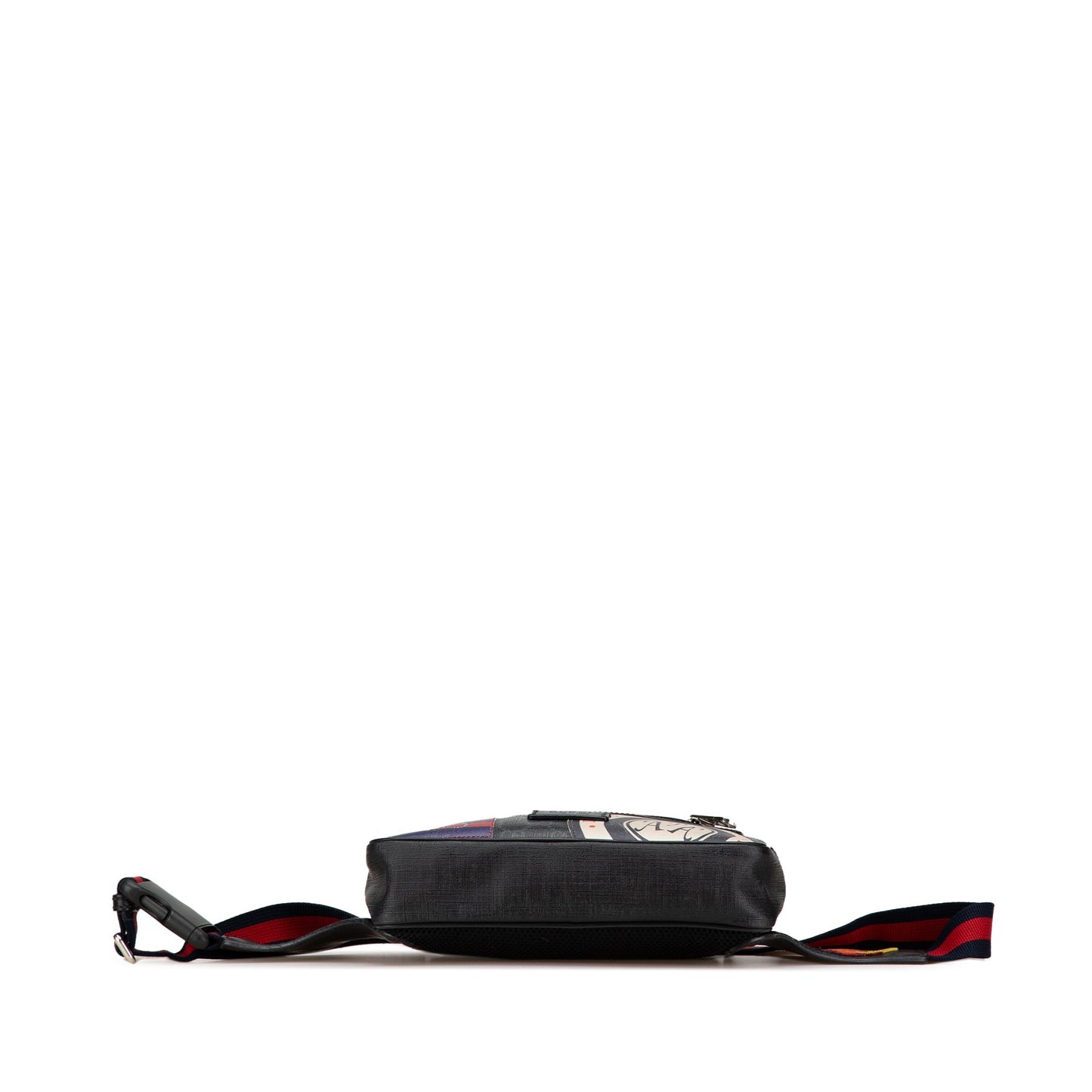 Gucci GG Supreme Web Night Courrier Belt Bag Black