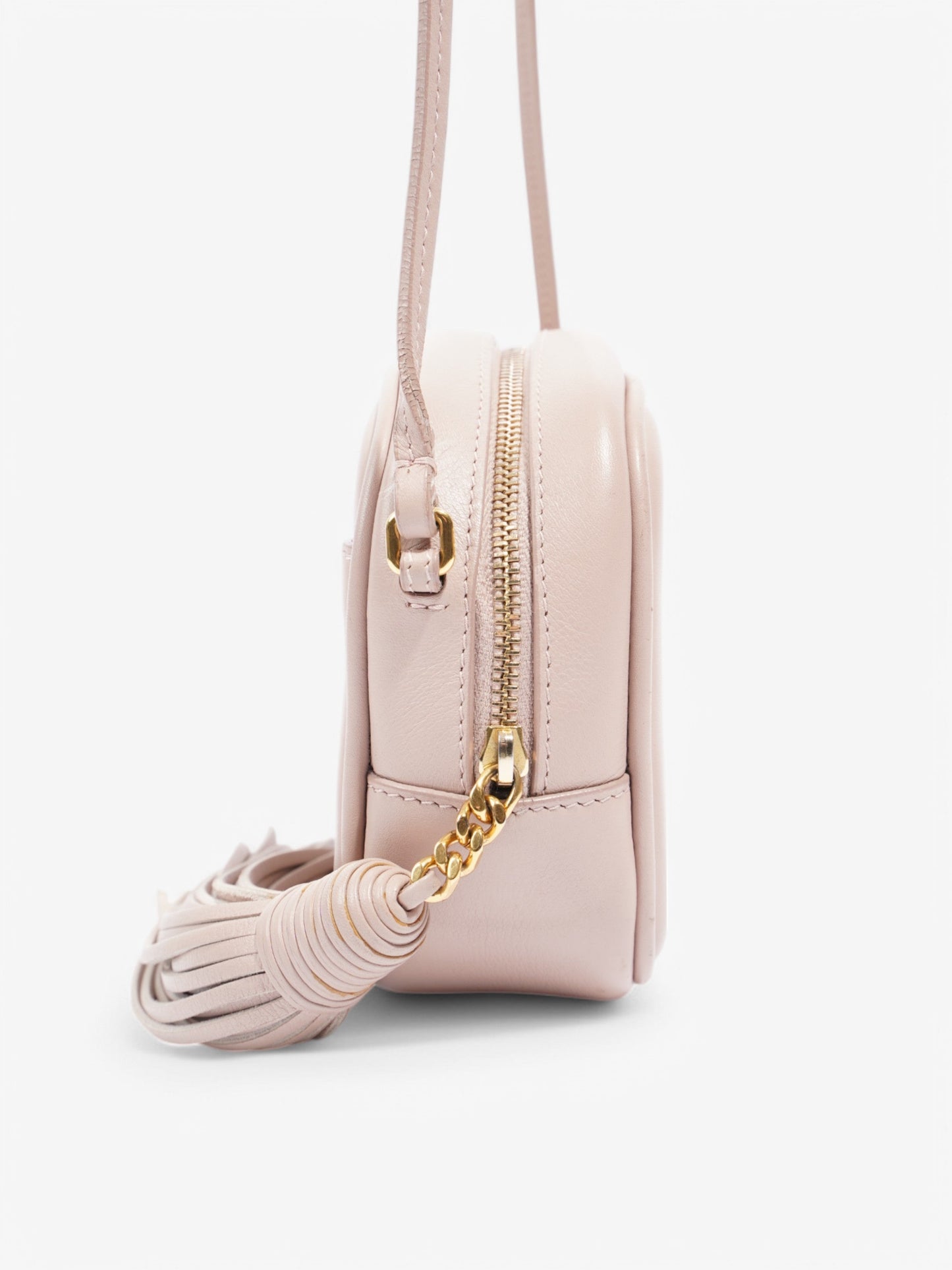 Saint Laurent Blogger Crossbody Bag Nude Leather