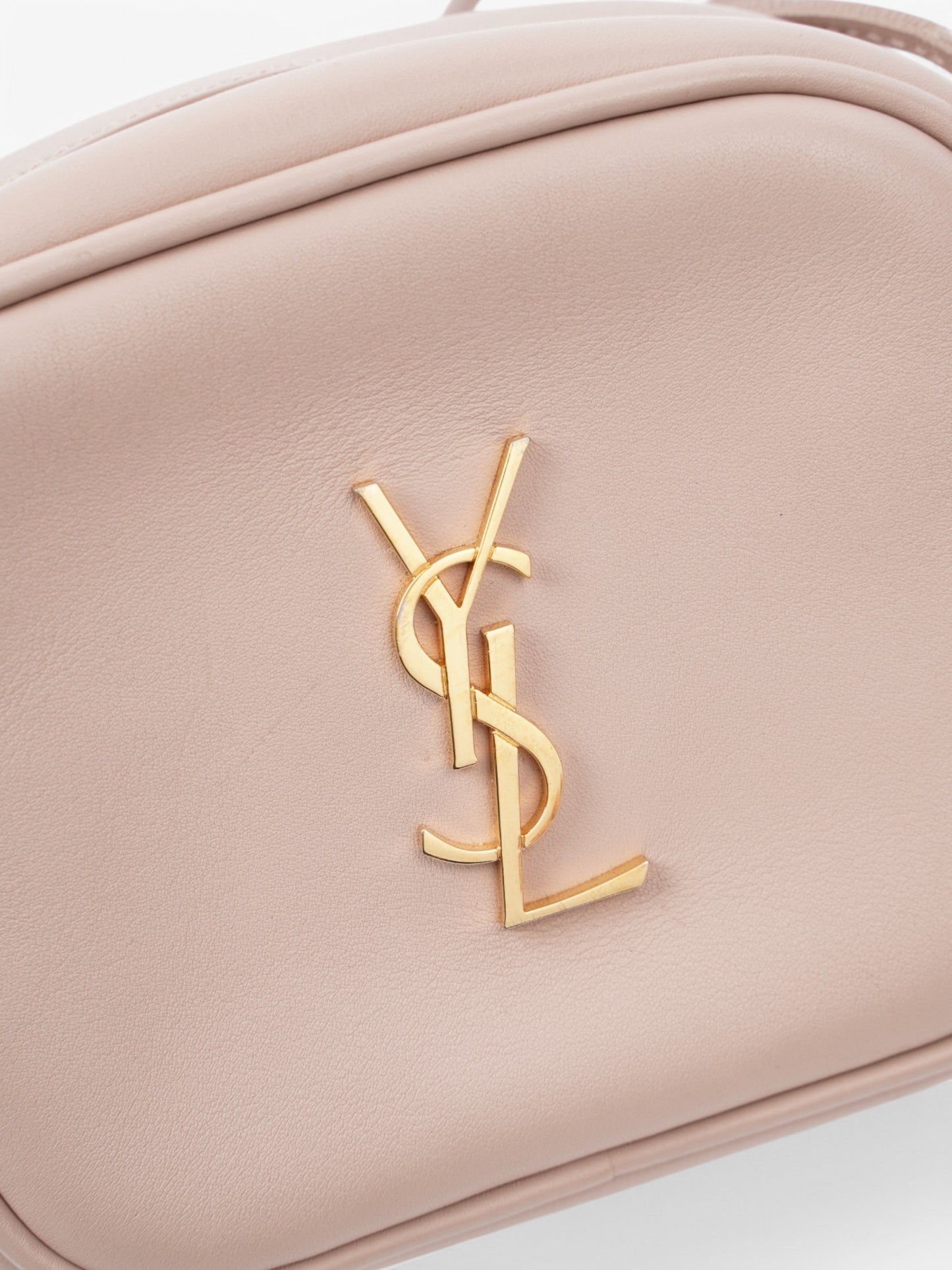 Saint Laurent Blogger Crossbody Bag Nude Leather