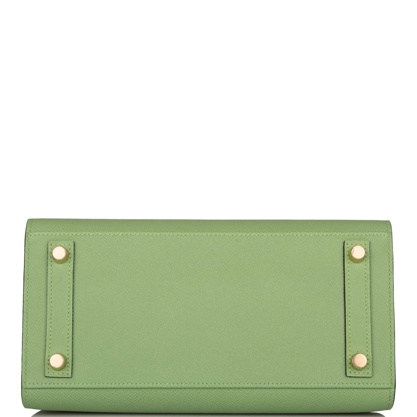 Hermes Birkin Sellier 25 Vert Criquet Epsom Gold Hardware