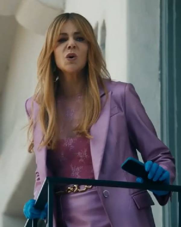 Morgan Gillory High Potential S02 Pink Blazer