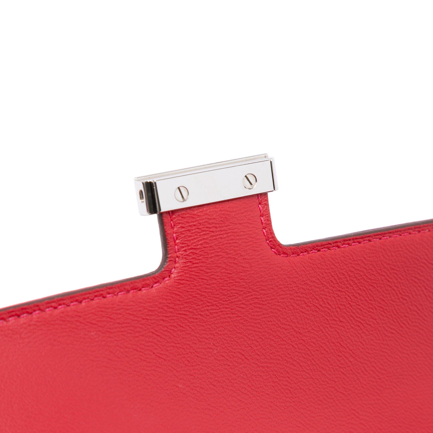 Hermès Epsom Constance Long To Go Wallet Red