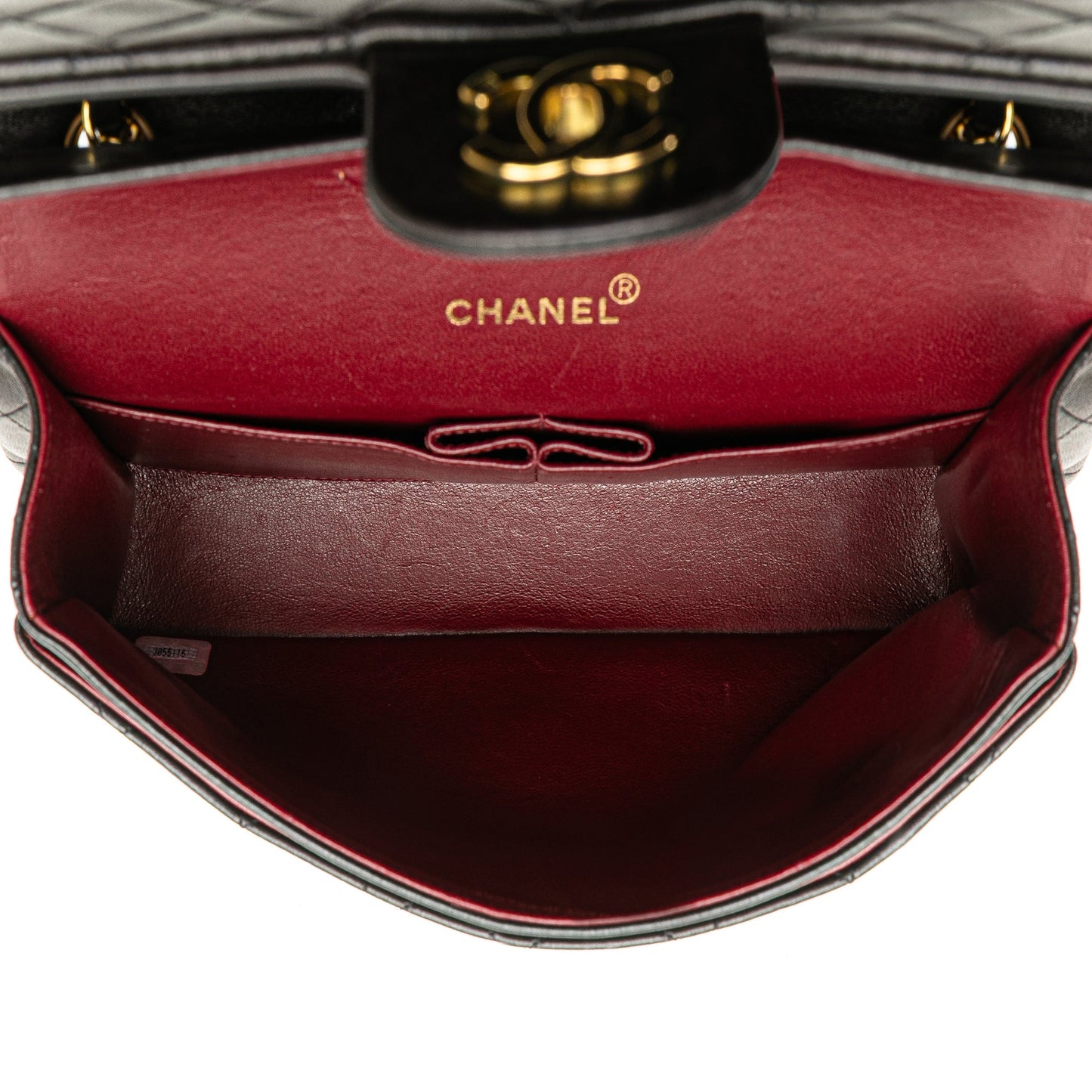 Chanel Medium Classic Lambskin Double Flap Black