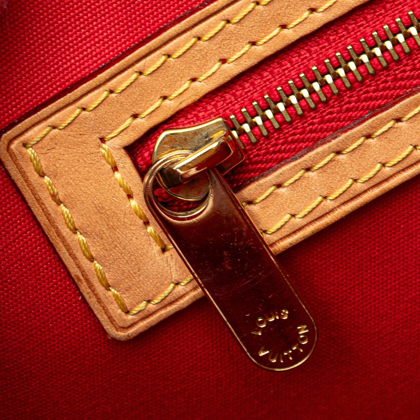 Louis Vuitton Monogram Vernis Brea MM Red