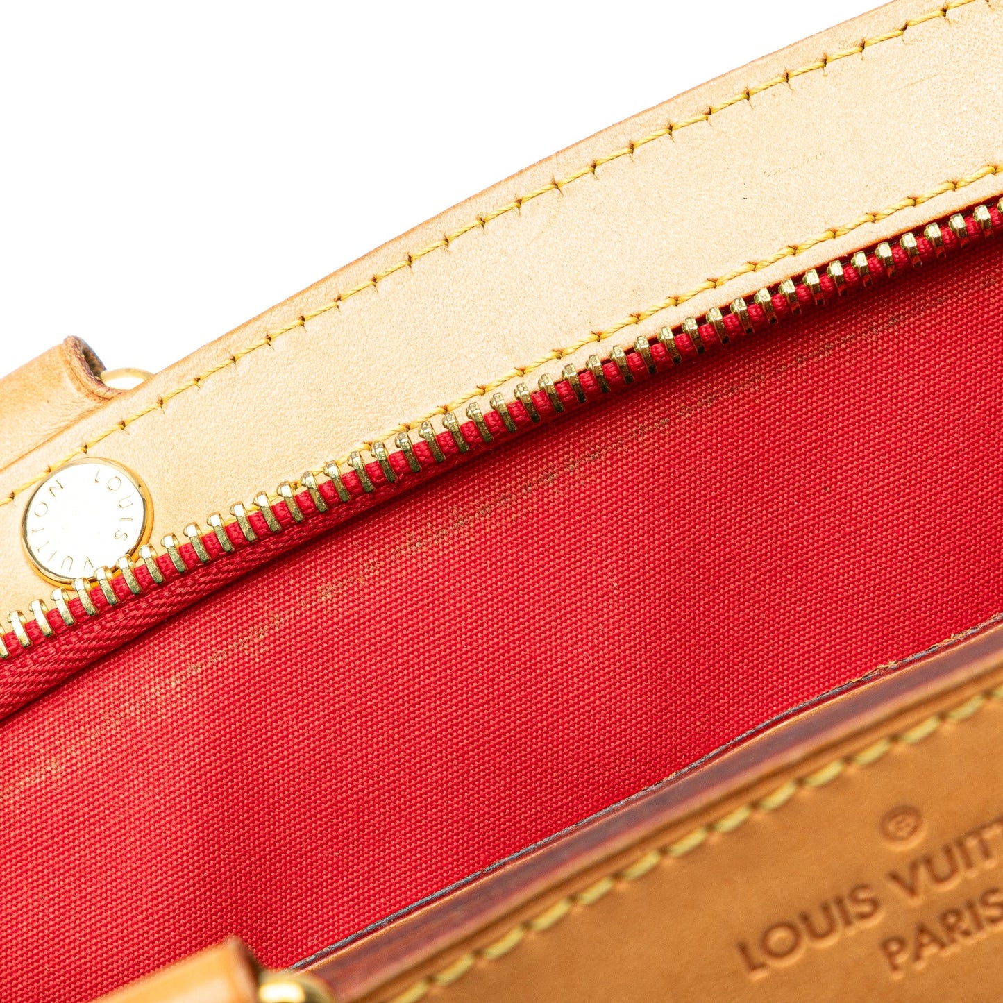 Louis Vuitton Monogram Vernis Brea MM Red