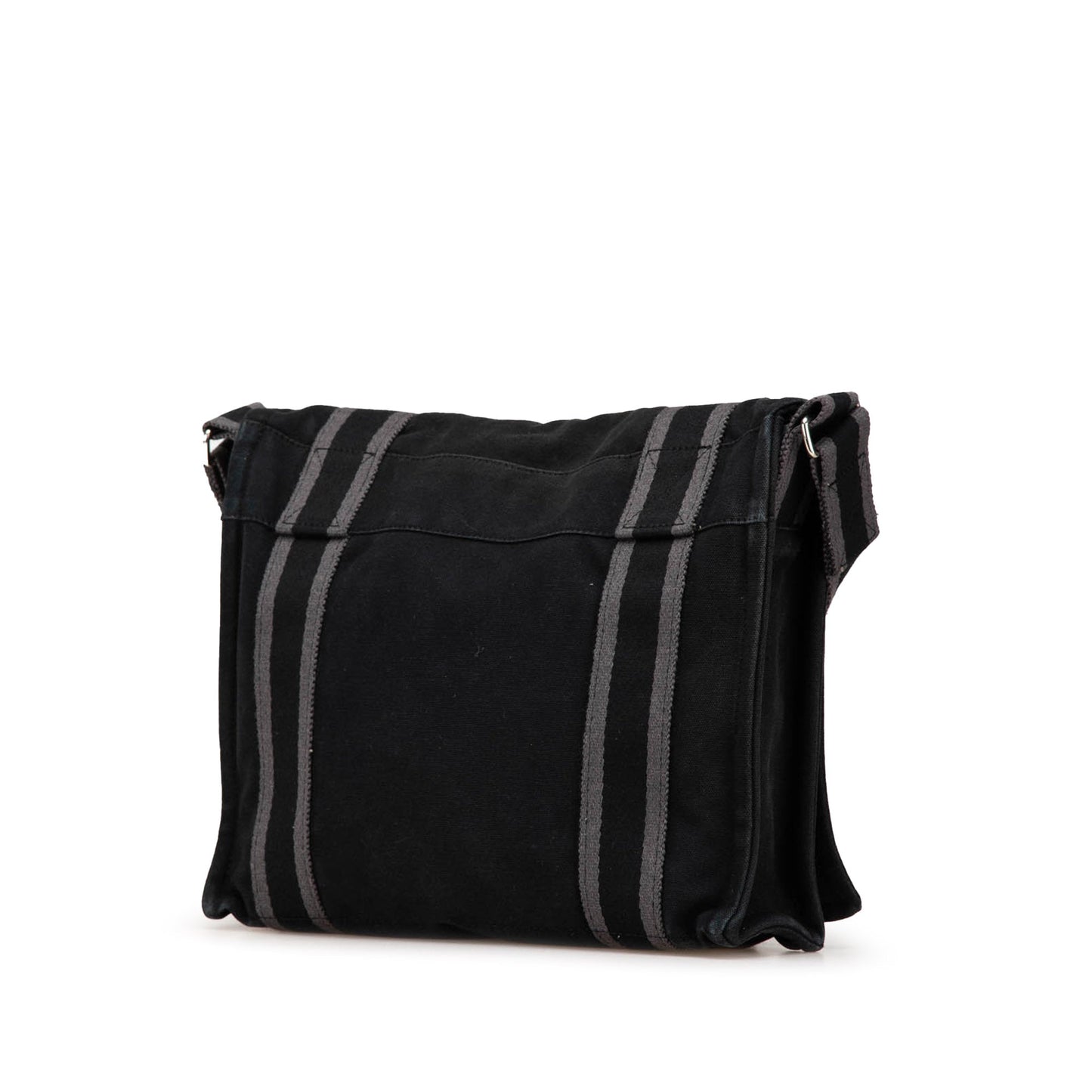 Hermès Canvas Fourre Tout Besace PM Black