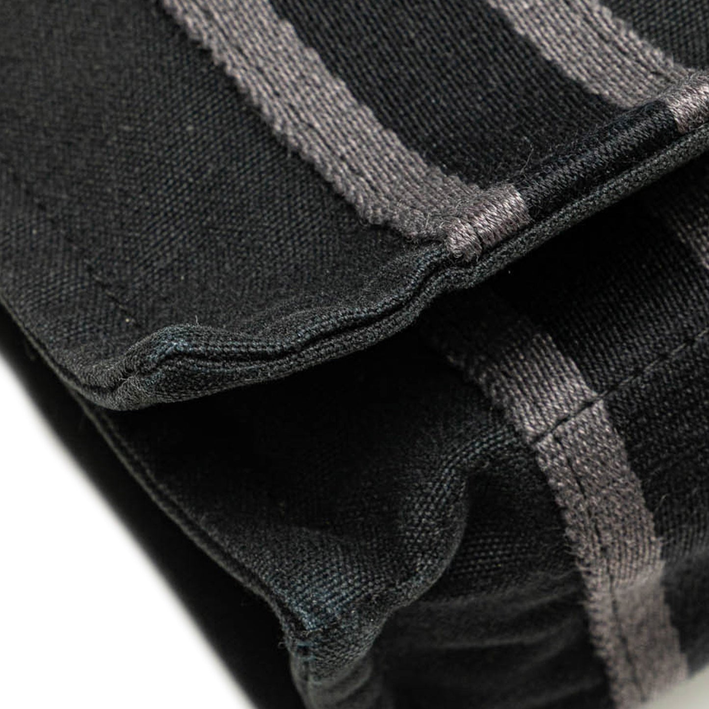Hermès Canvas Fourre Tout Besace PM Black