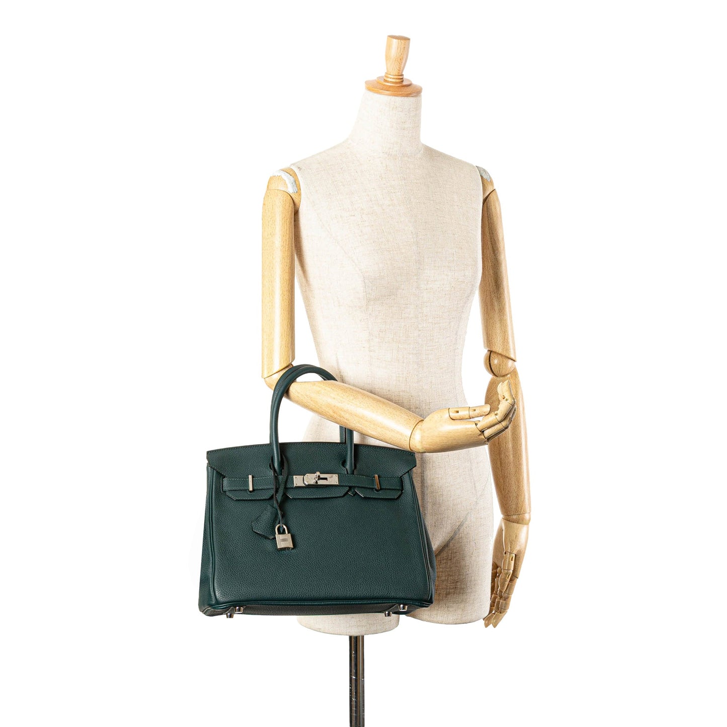 Hermès Togo Birkin Retourne 30 Green