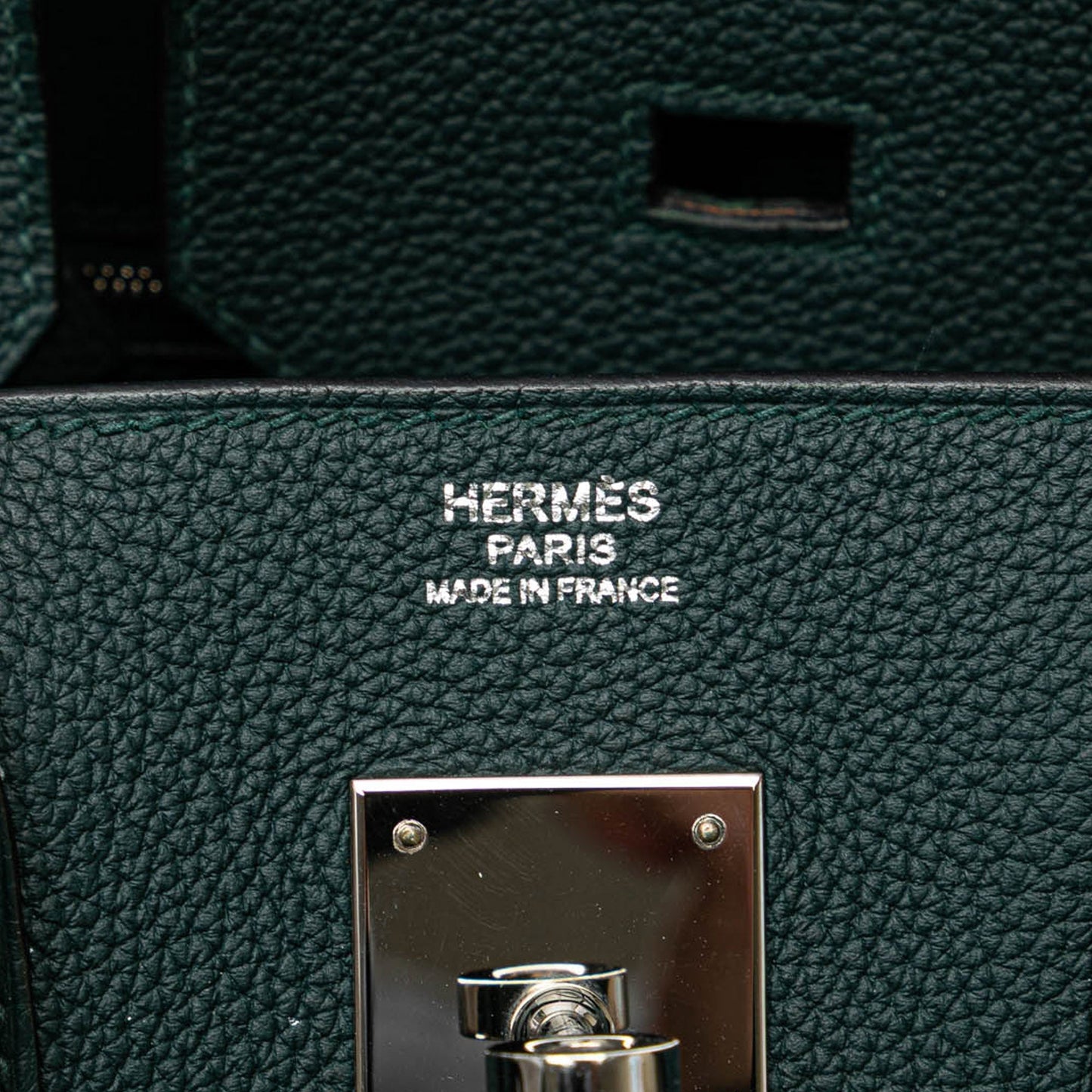 Hermès Togo Birkin Retourne 30 Green