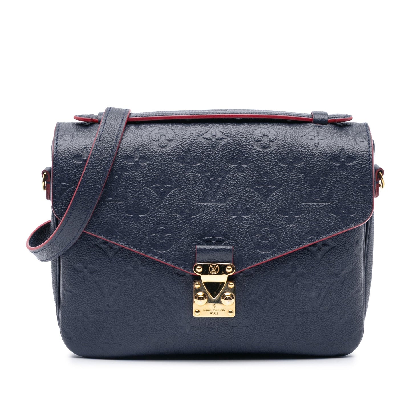 Louis Vuitton Monogram Empreinte Pochette Metis Blue