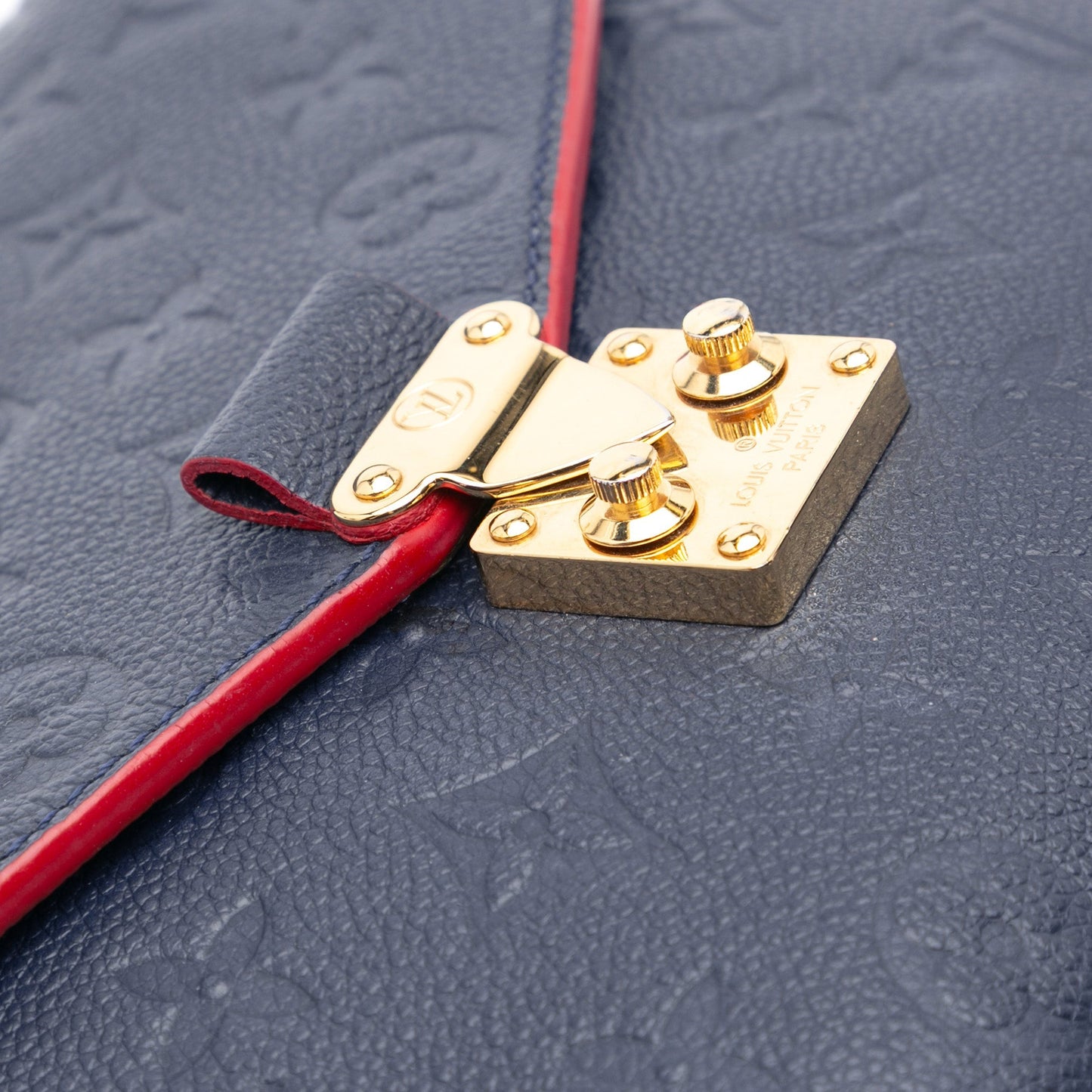Louis Vuitton Monogram Empreinte Pochette Metis Blue