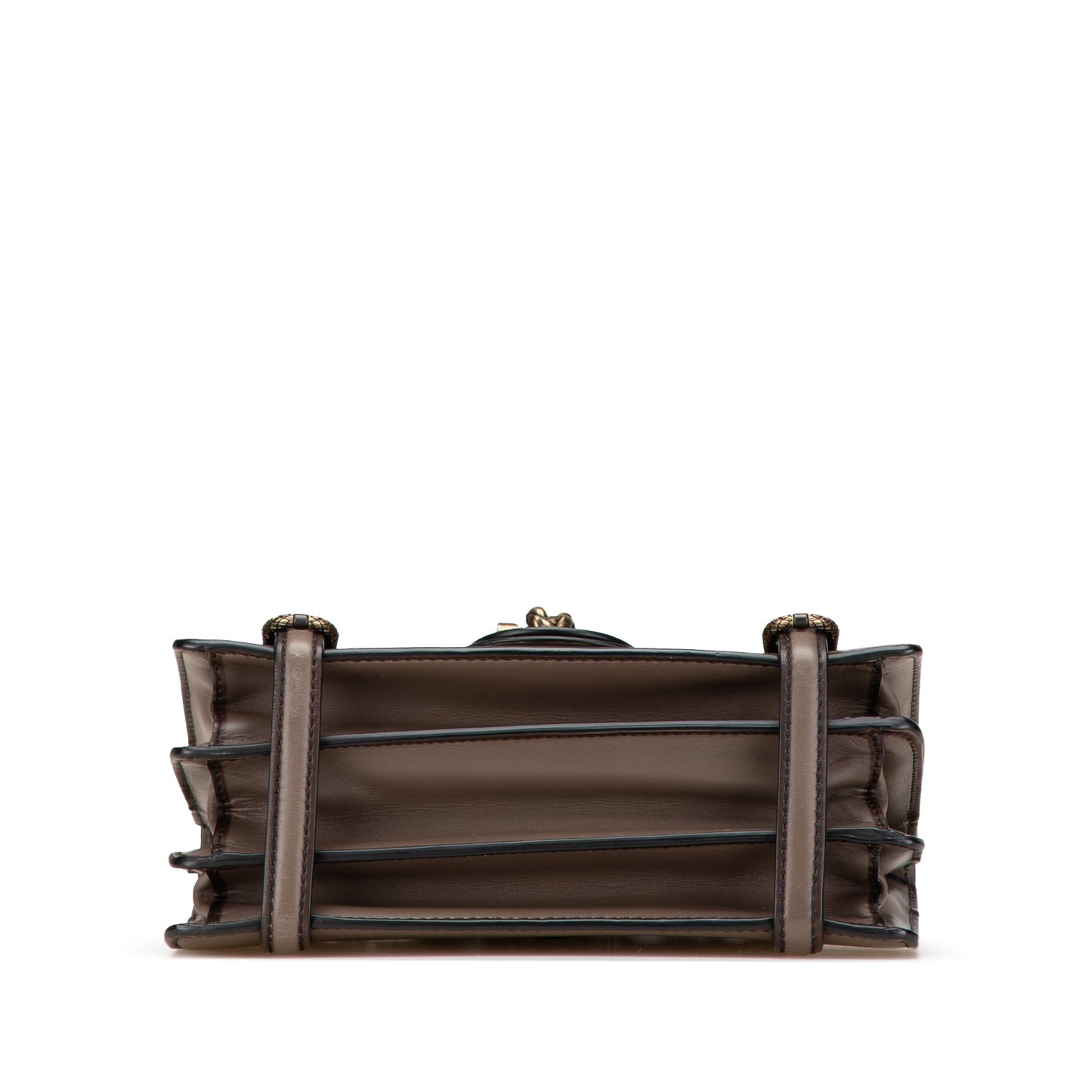 Bottega Veneta French Calf City Knot Shoulder Bag Brown