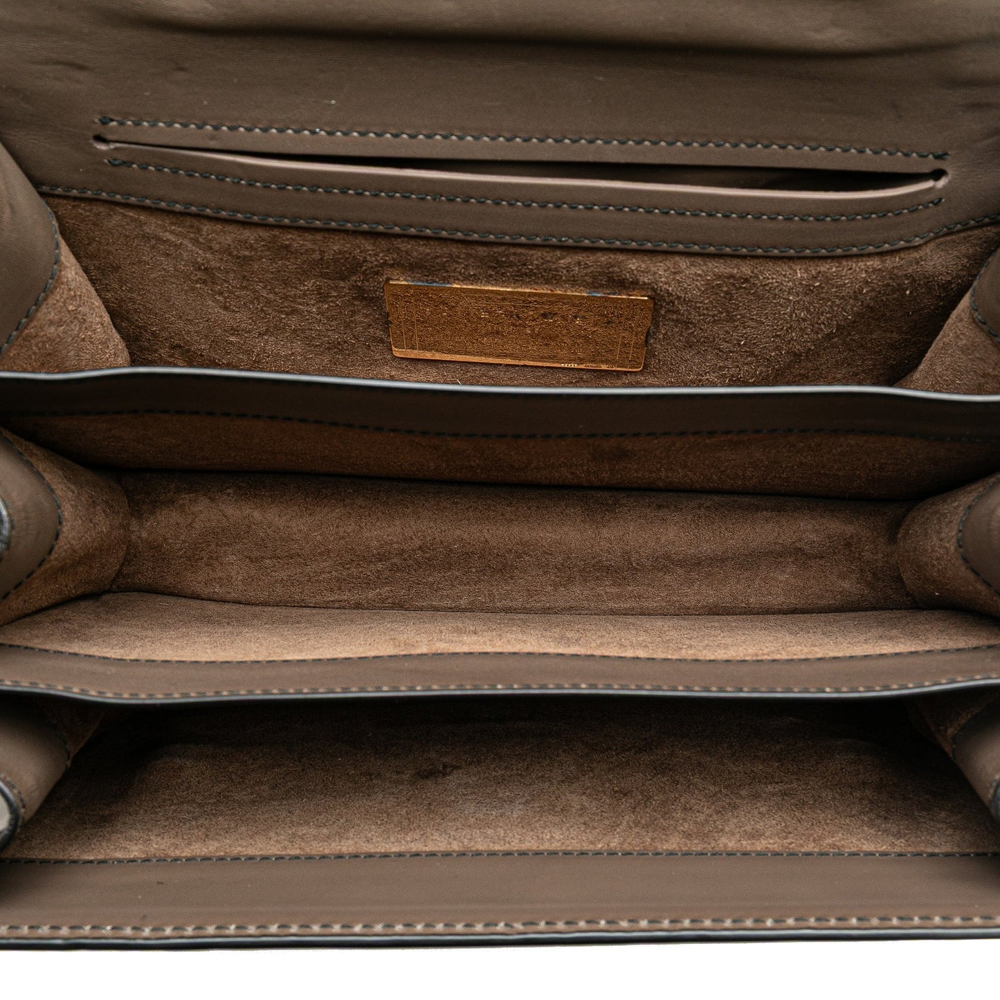 Bottega Veneta French Calf City Knot Shoulder Bag Brown