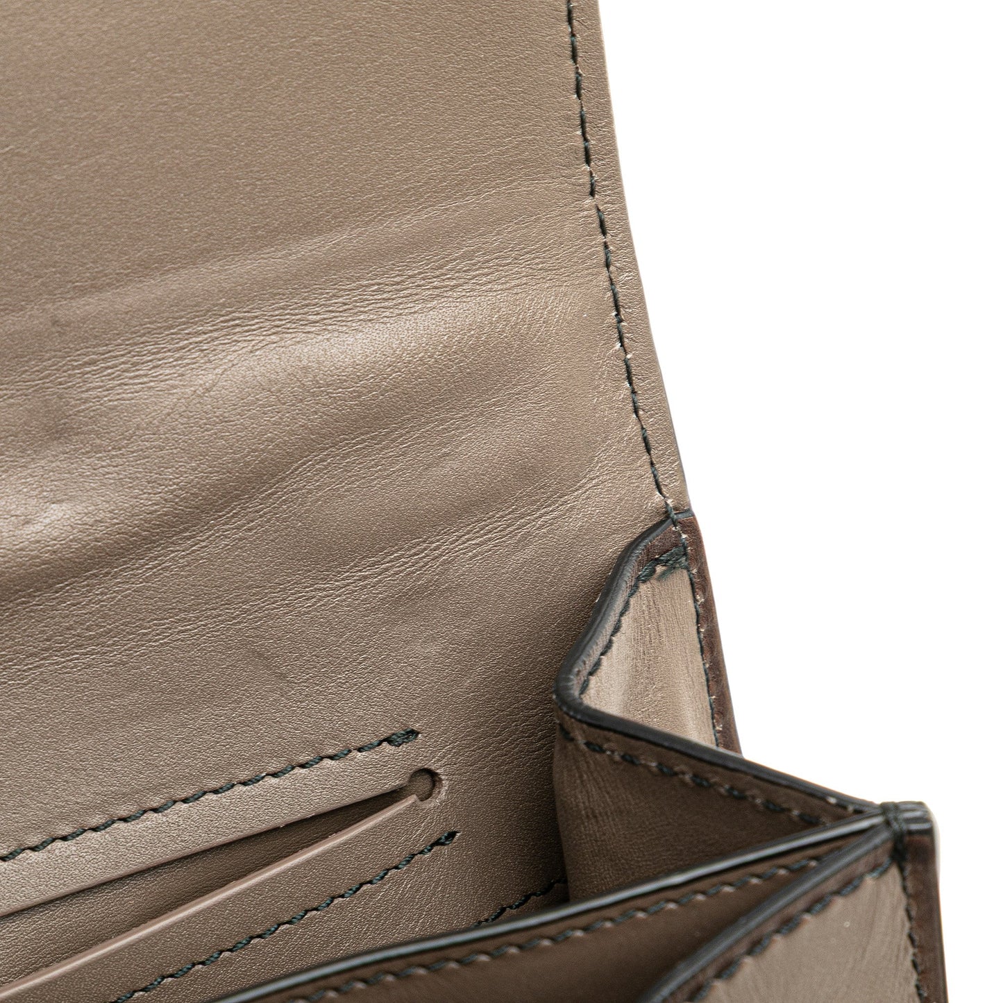 Bottega Veneta French Calf City Knot Shoulder Bag Brown