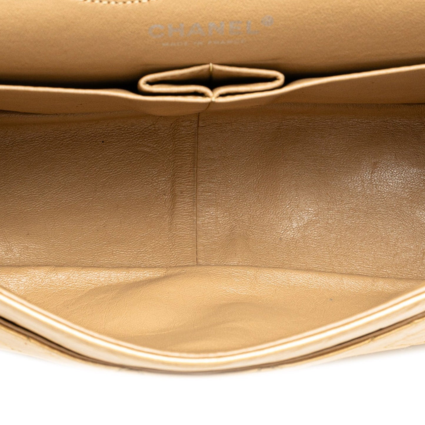 Chanel Aged Calfskin Reissue 2.55 Double Flap 227 Gold