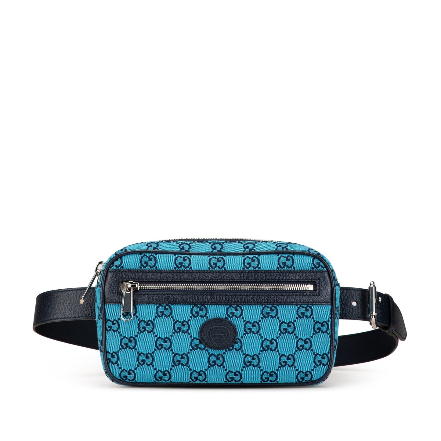 Gucci GG Canvas Belt Bag Blue