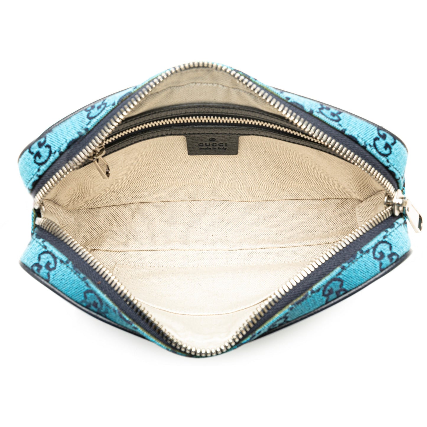 Gucci GG Canvas Belt Bag Blue