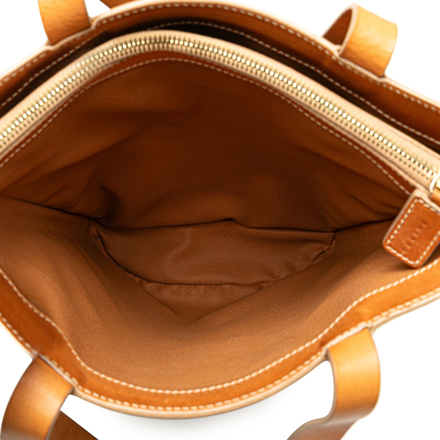 Celine Macadam Coated Canvas Shoulder Bag Brown