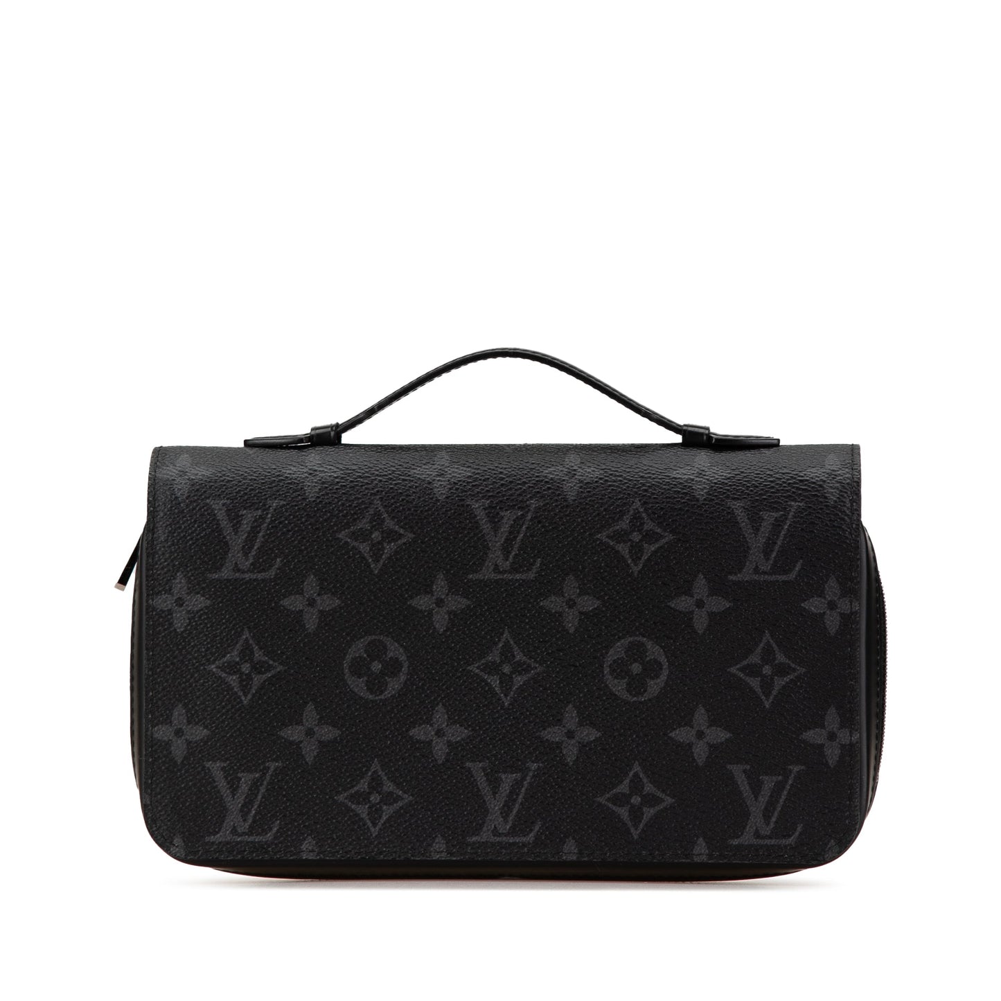 Louis Vuitton Monogram Eclipse Zippy XL Wallet Black