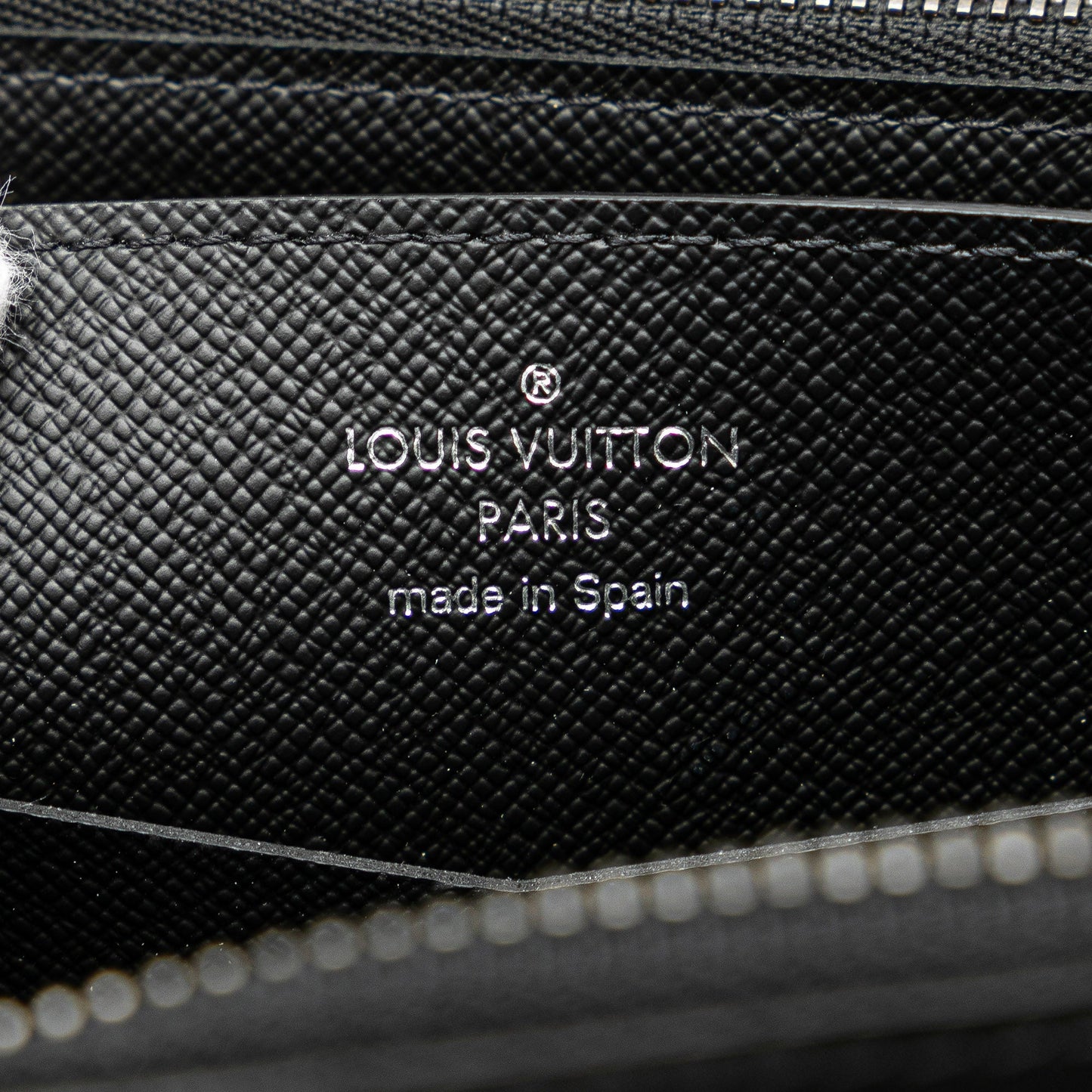 Louis Vuitton Monogram Eclipse Zippy XL Wallet Black
