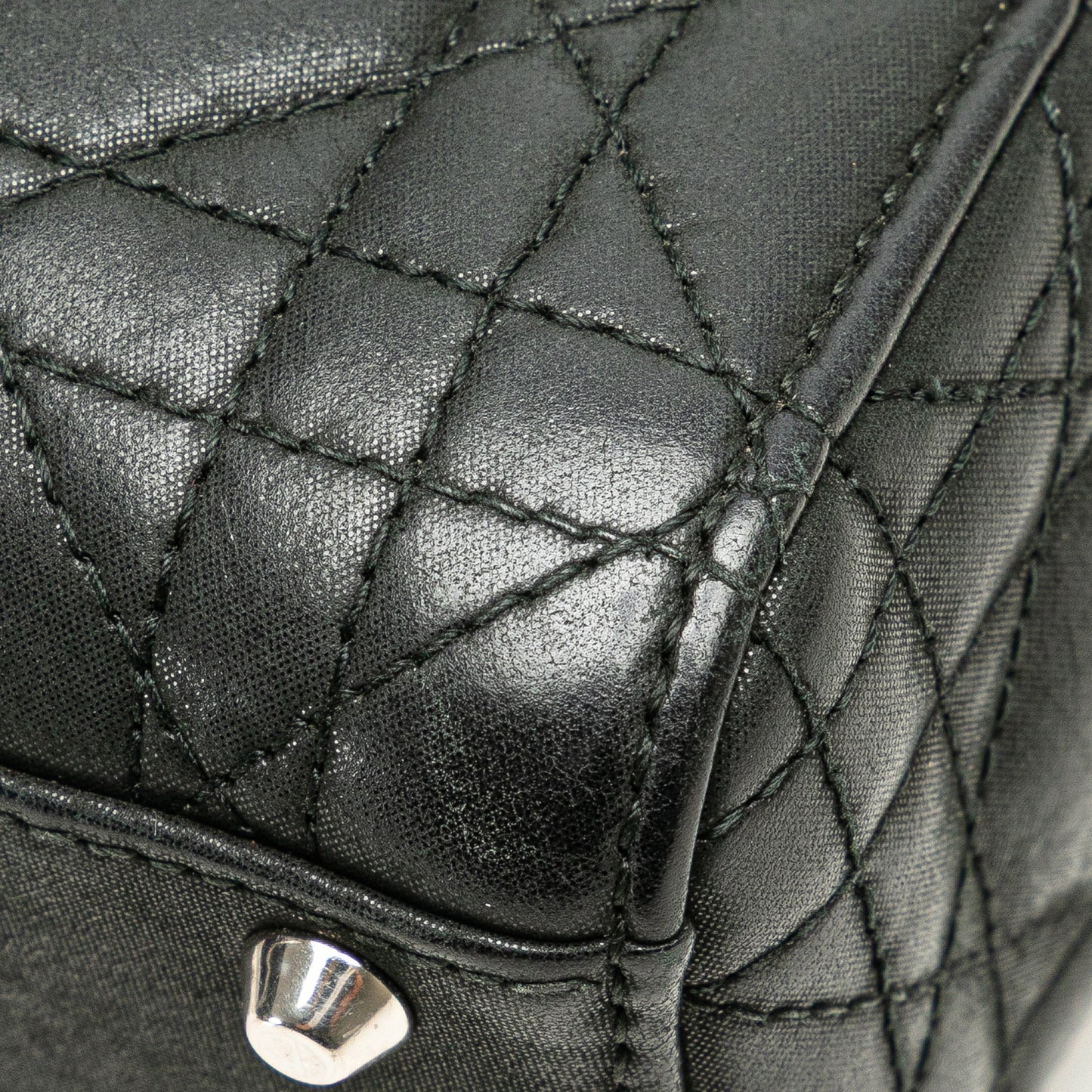 Dior Mini Lambskin Cannage Lady Dior Black