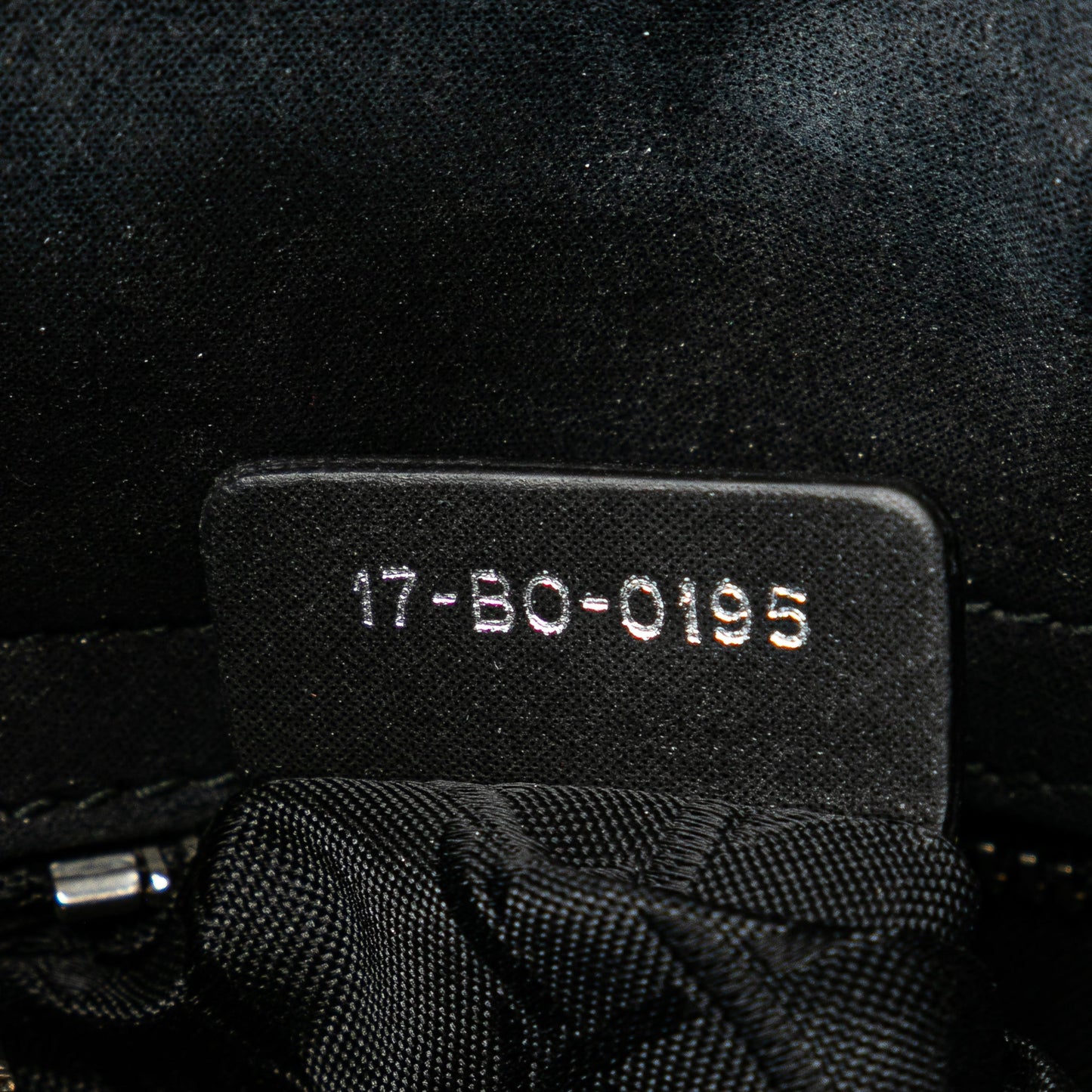 Dior Mini Lambskin Cannage Lady Dior Black