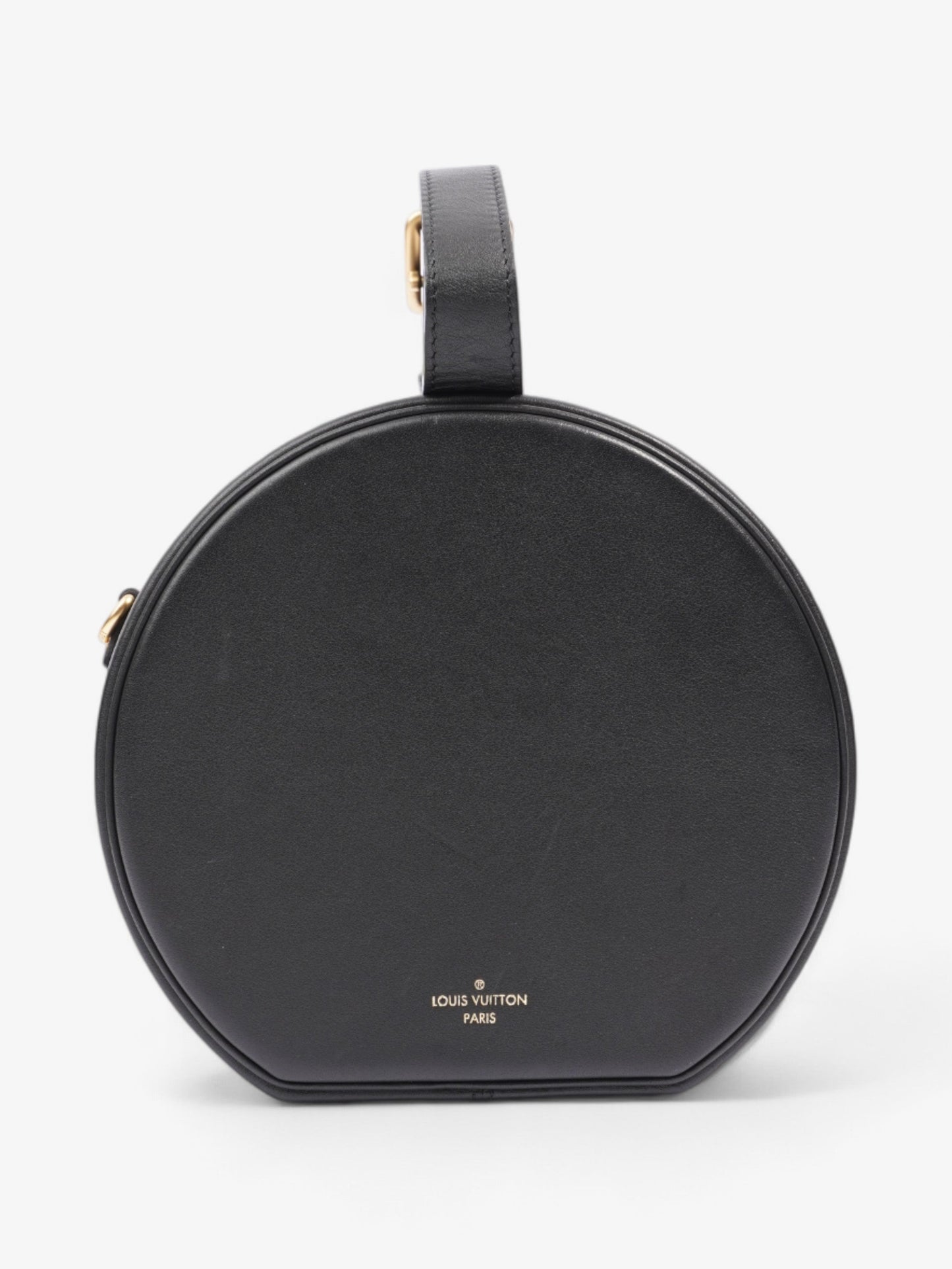 Louis Vuitton Anachro Bleu Petite Boite Chapeau Black / Blue Leather