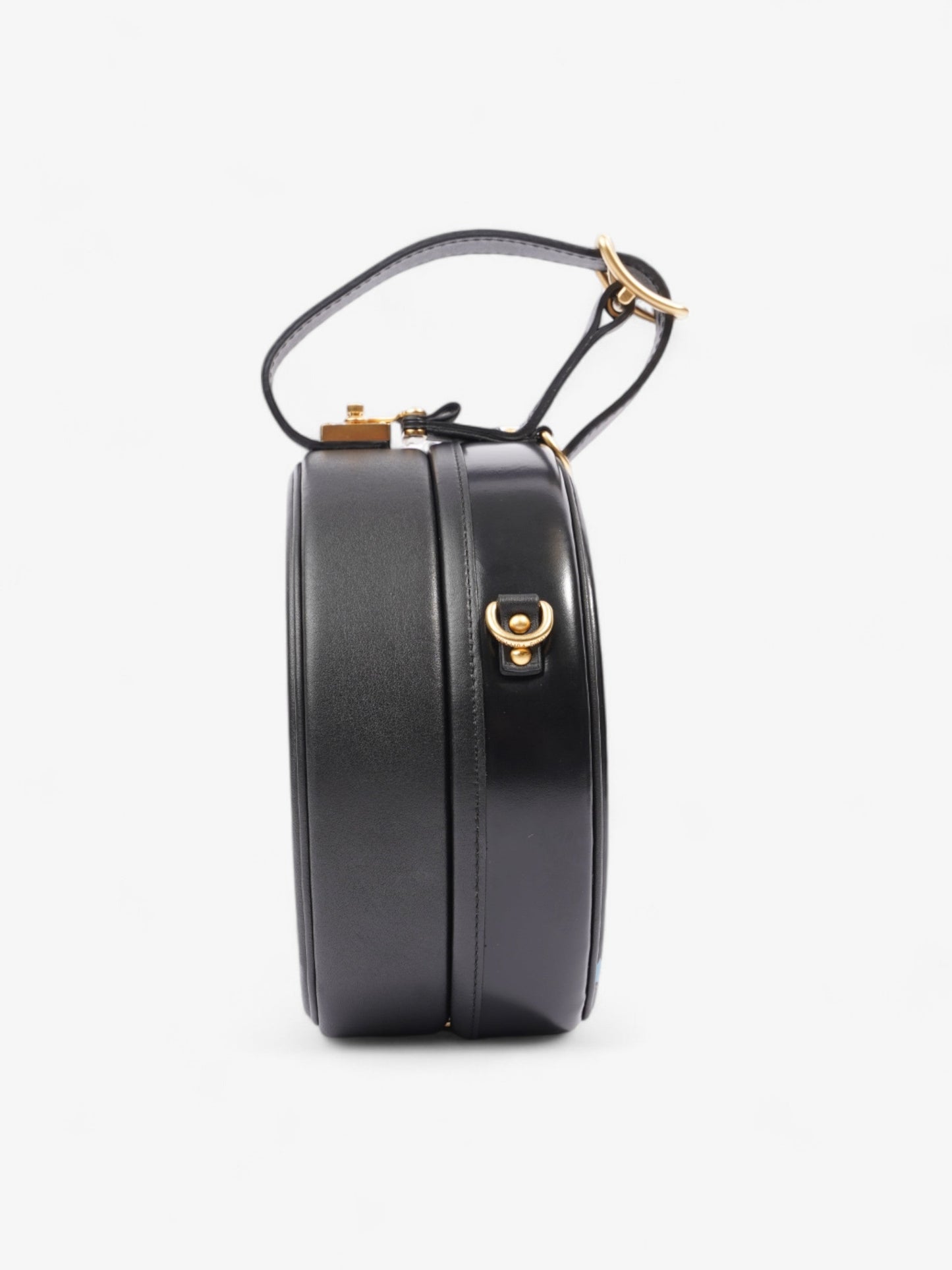 Louis Vuitton Anachro Bleu Petite Boite Chapeau Black / Blue Leather