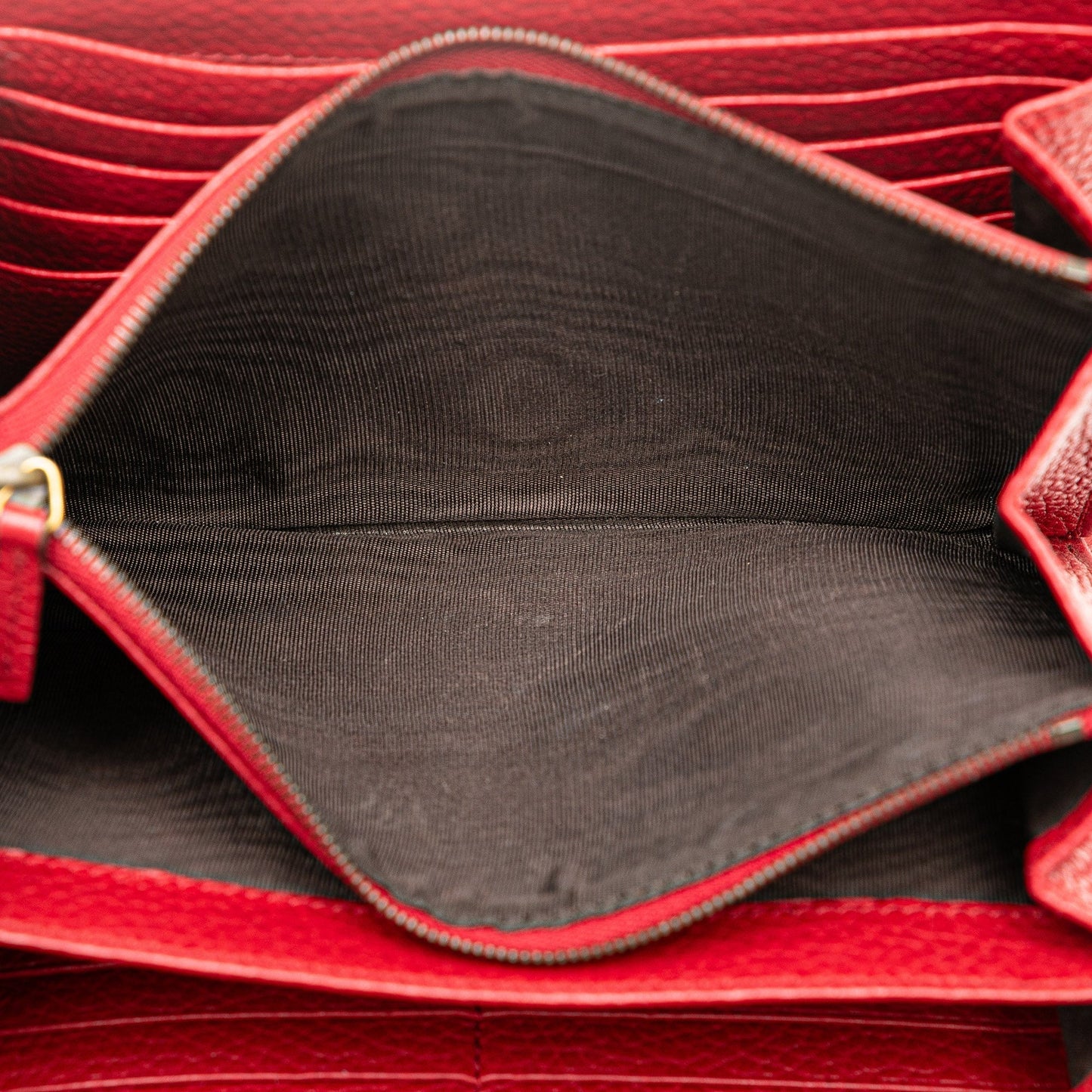 Gucci GG Marmont Wallet on Chain Red