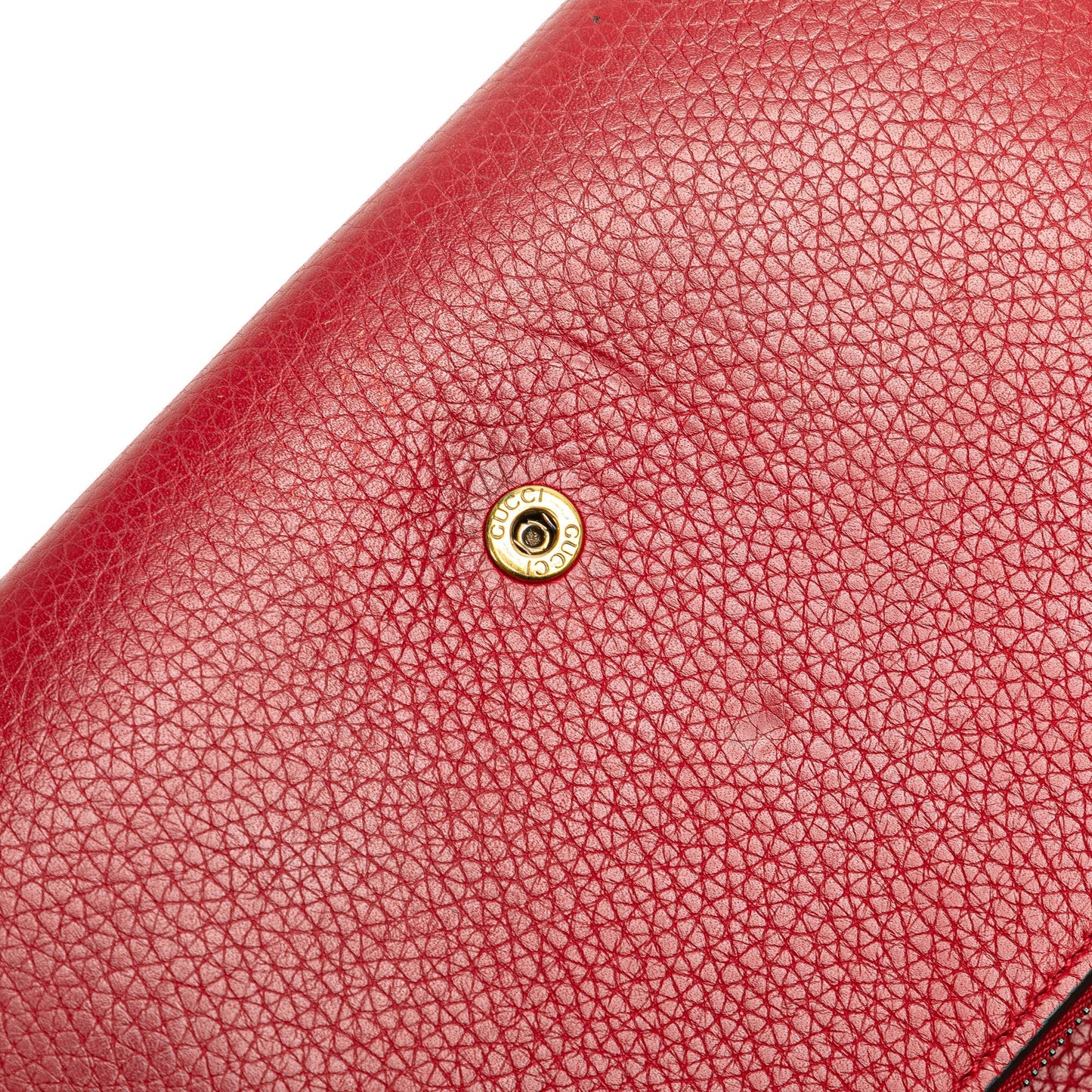 Gucci GG Marmont Wallet on Chain Red